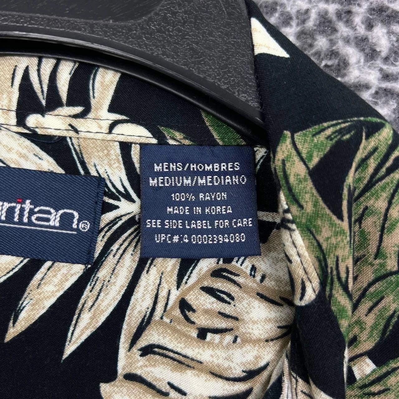 Puritan Puritan Shirt Men Hawaiian Floral Button Up Pocket M Size US M / EU 48-50 / 2 - 2 Thumbnail