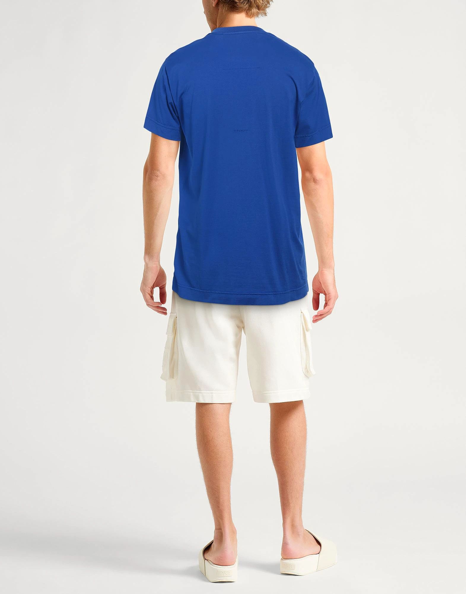 Givenchy x Chito Royal Blue Graffiti Dog Oversized T-Shirt Size US XL / EU 56 / 4 - 3 Thumbnail