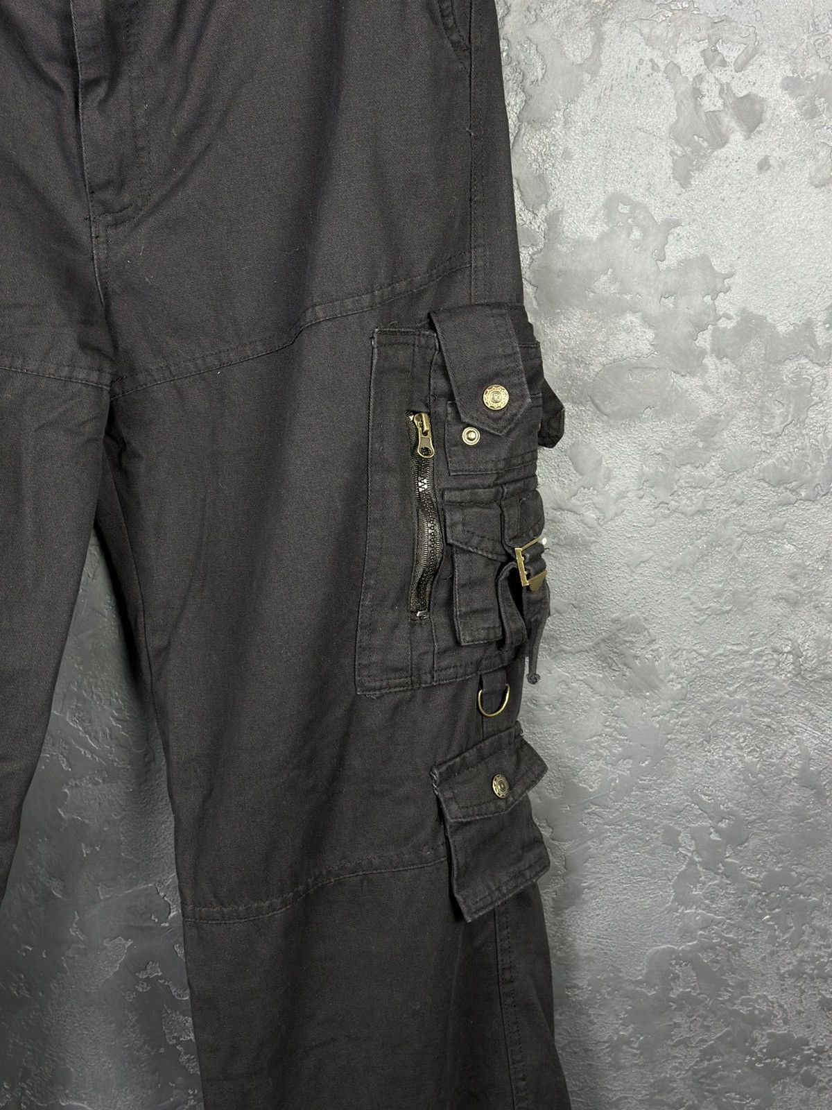 Japanese Brand Japanese Style Cargo Pants Multipocket Black Size US 38 / EU 54 - 4 Thumbnail