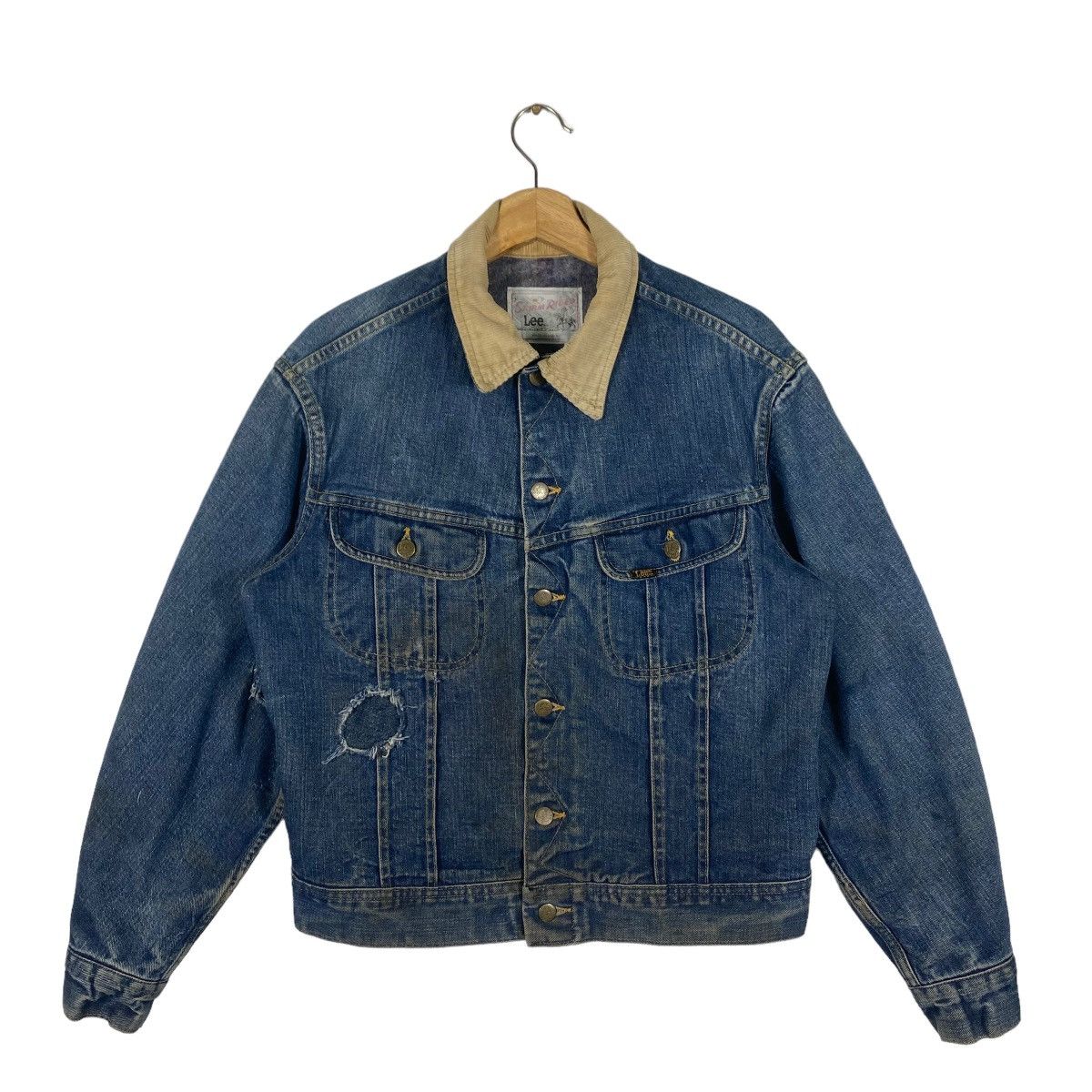 Lee × Vintage Vintage 60s Lee Storm Rider Denim Jacket Size US L / EU 52-54 / 3 - 1 Thumbnail