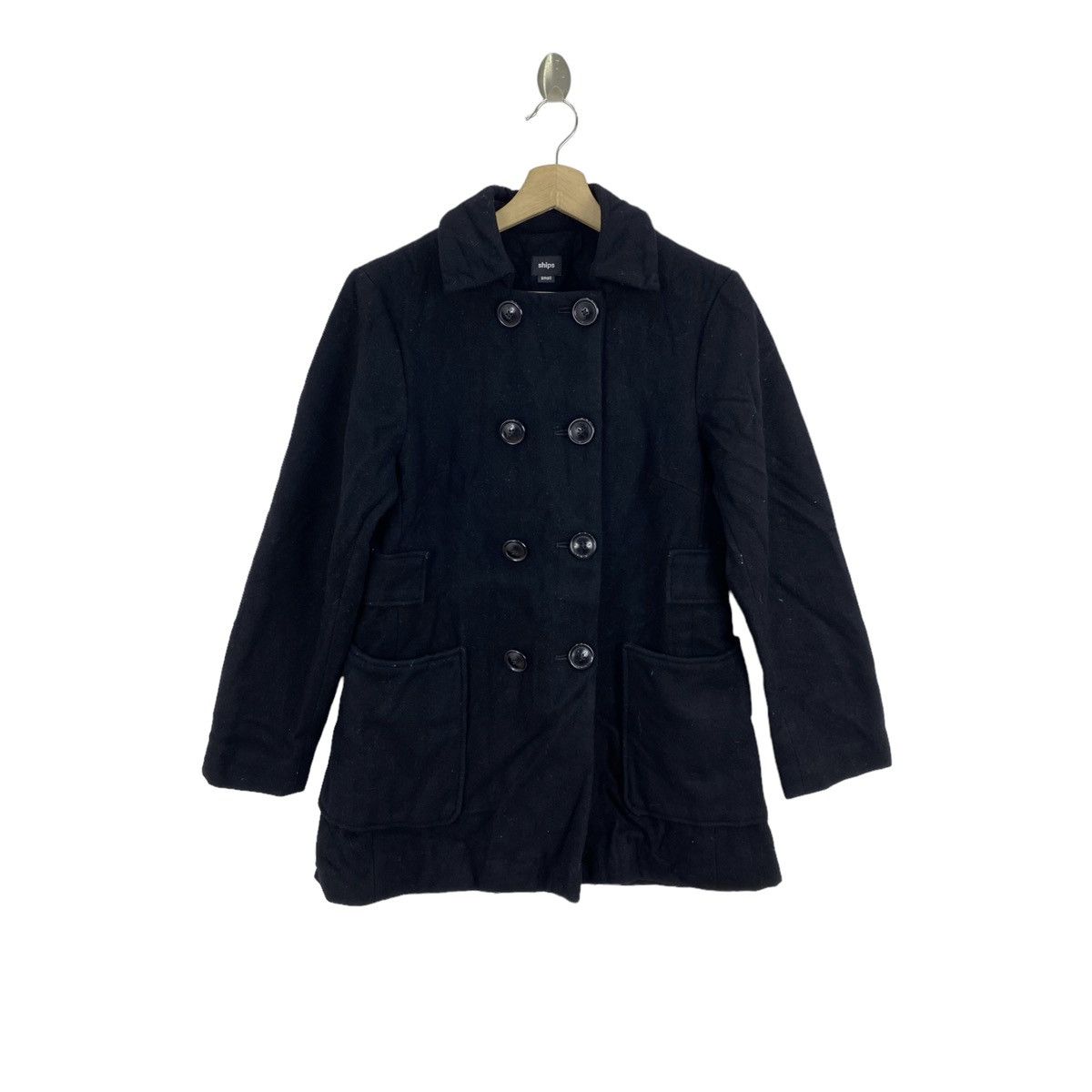Japanese Brand × SHIPS SHIPS Japanese Brand Double Breasted Coat Size US S / EU 44-46 / 1 - 1 Thumbnail