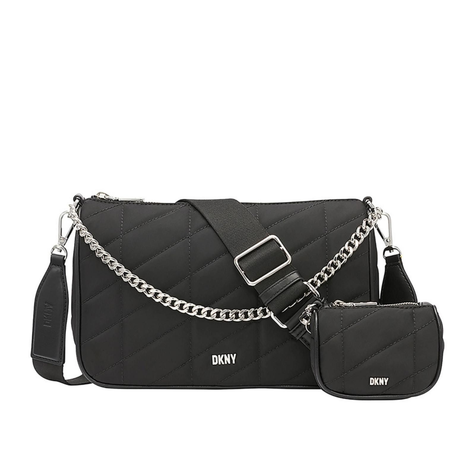 DKNY DKNY Bodhi Chain Crossbody Bag with Coin Pouch Size ONE SIZE - 1 Thumbnail
