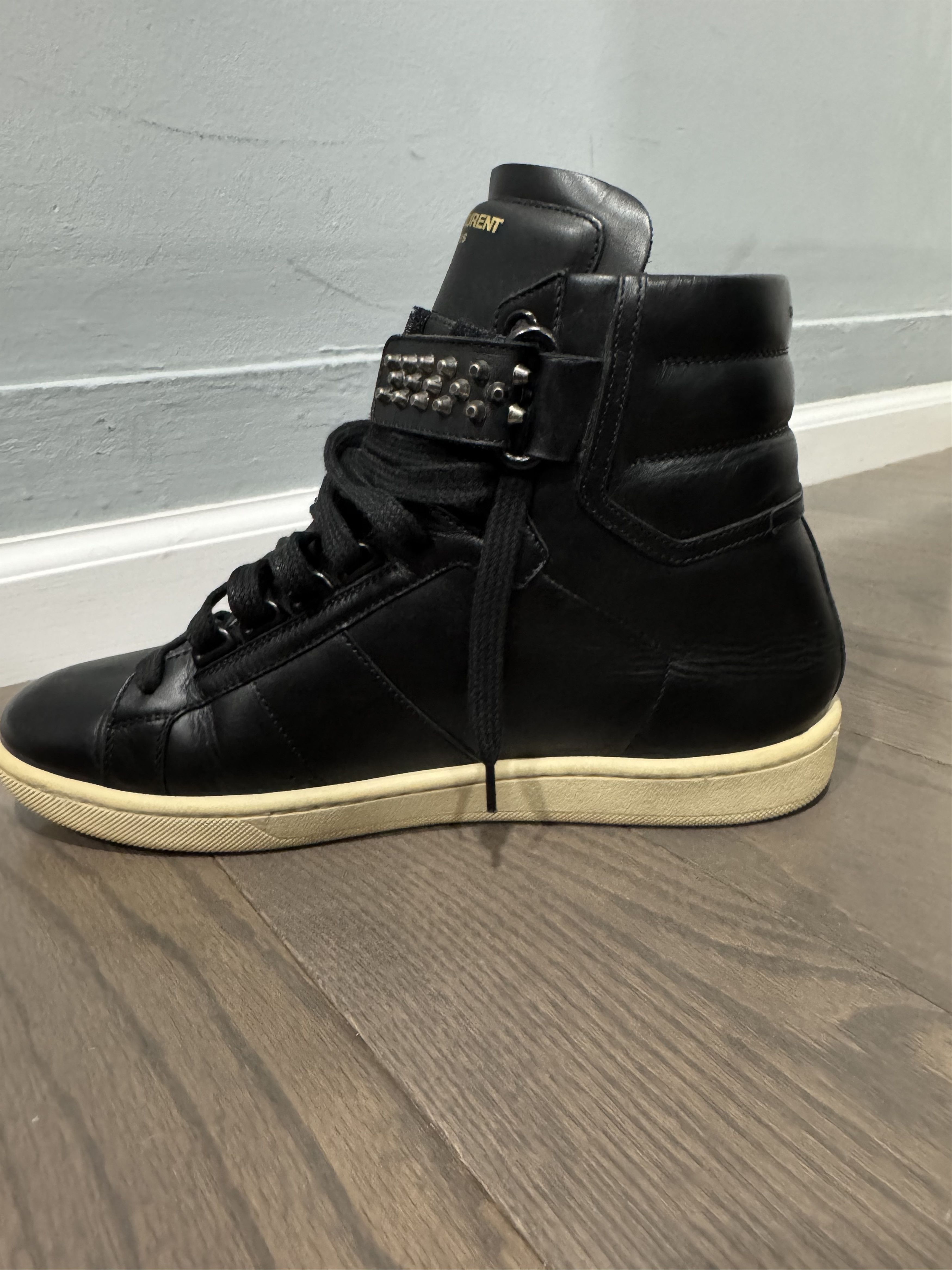 Saint Laurent Paris Saint Laurent High Top 14H Size US 6.5 / EU 39-40 - 2 Thumbnail