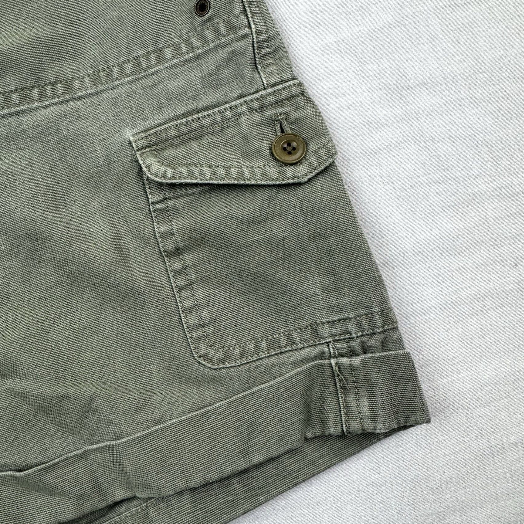 Ralph Lauren VINTAGE Lauren Ralph Lauren Safari Shorts Womens 12 Cargo Pocket Hipster 90s Y2K Green Mens? Womens? Size 34" / US 12 / IT 48 - 4 Thumbnail