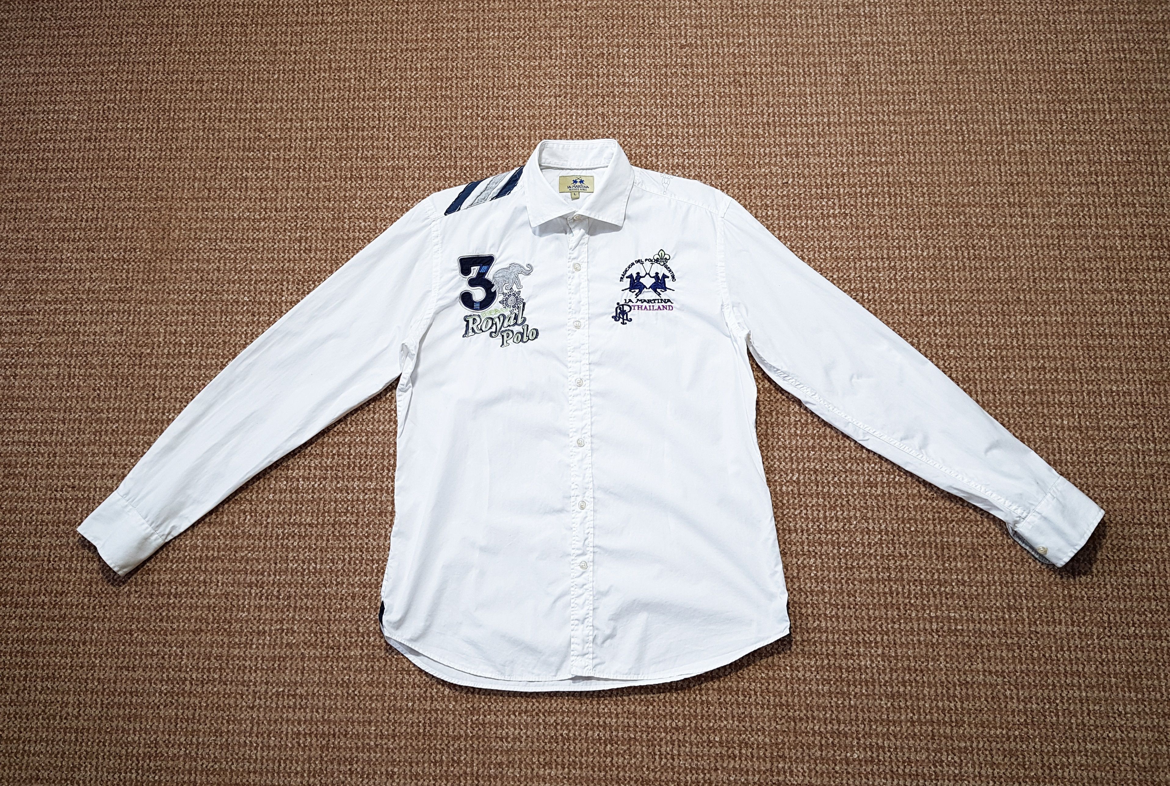 La Martina La Martina Royal Polo Shirt Thailand #3 Pattaya sz L Size US L / EU 52-54 / 3 - 1 Thumbnail