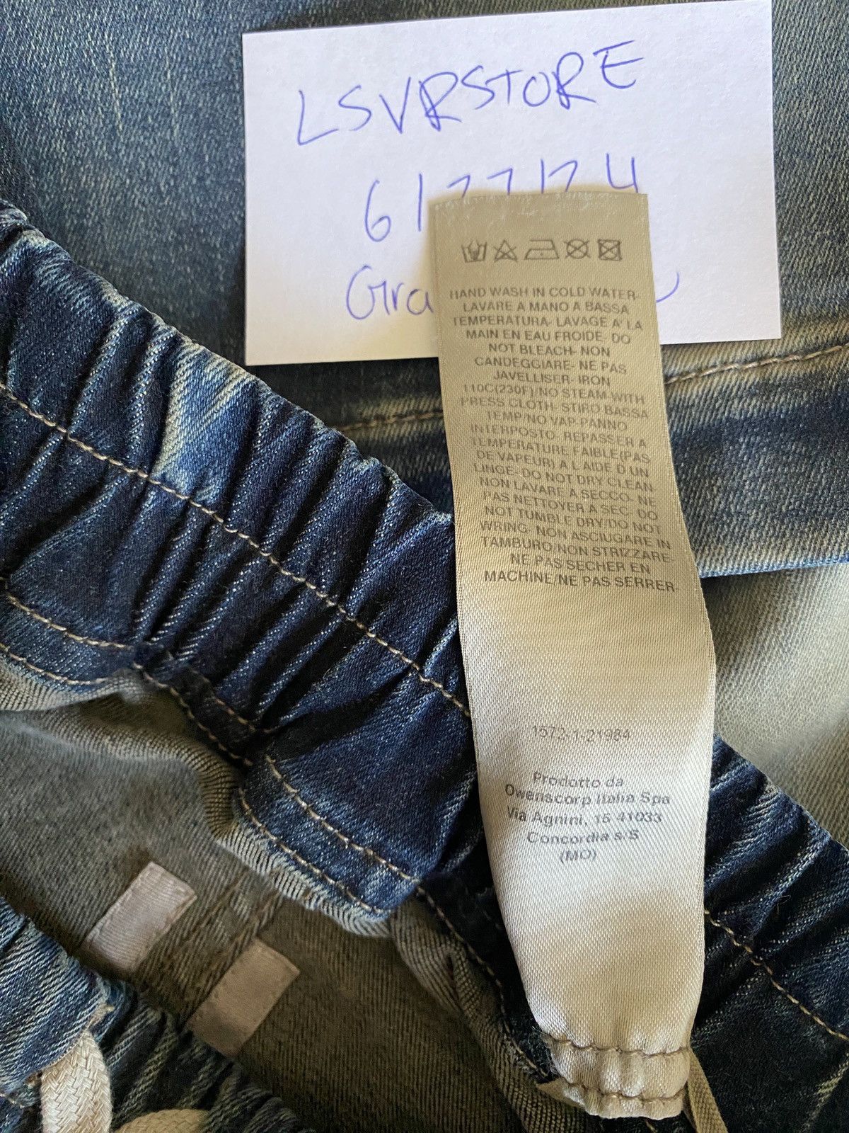 Rick Owens Rick Owens Double Cargo Jumbo Belas EDFU23 Mineral Pearl 46 Size US 30 / EU 46 - 7 Thumbnail