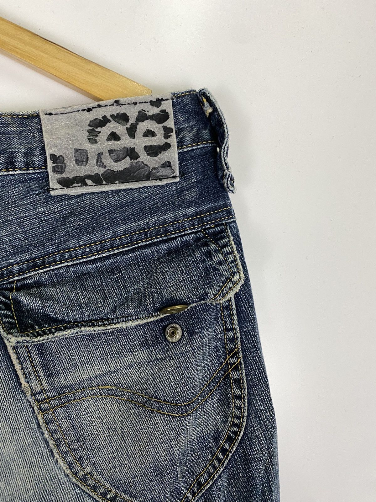 Lee ✅️Vintage Lee Raider Distressed Denim Cargo Size US 38 / EU 54 - 12 Thumbnail
