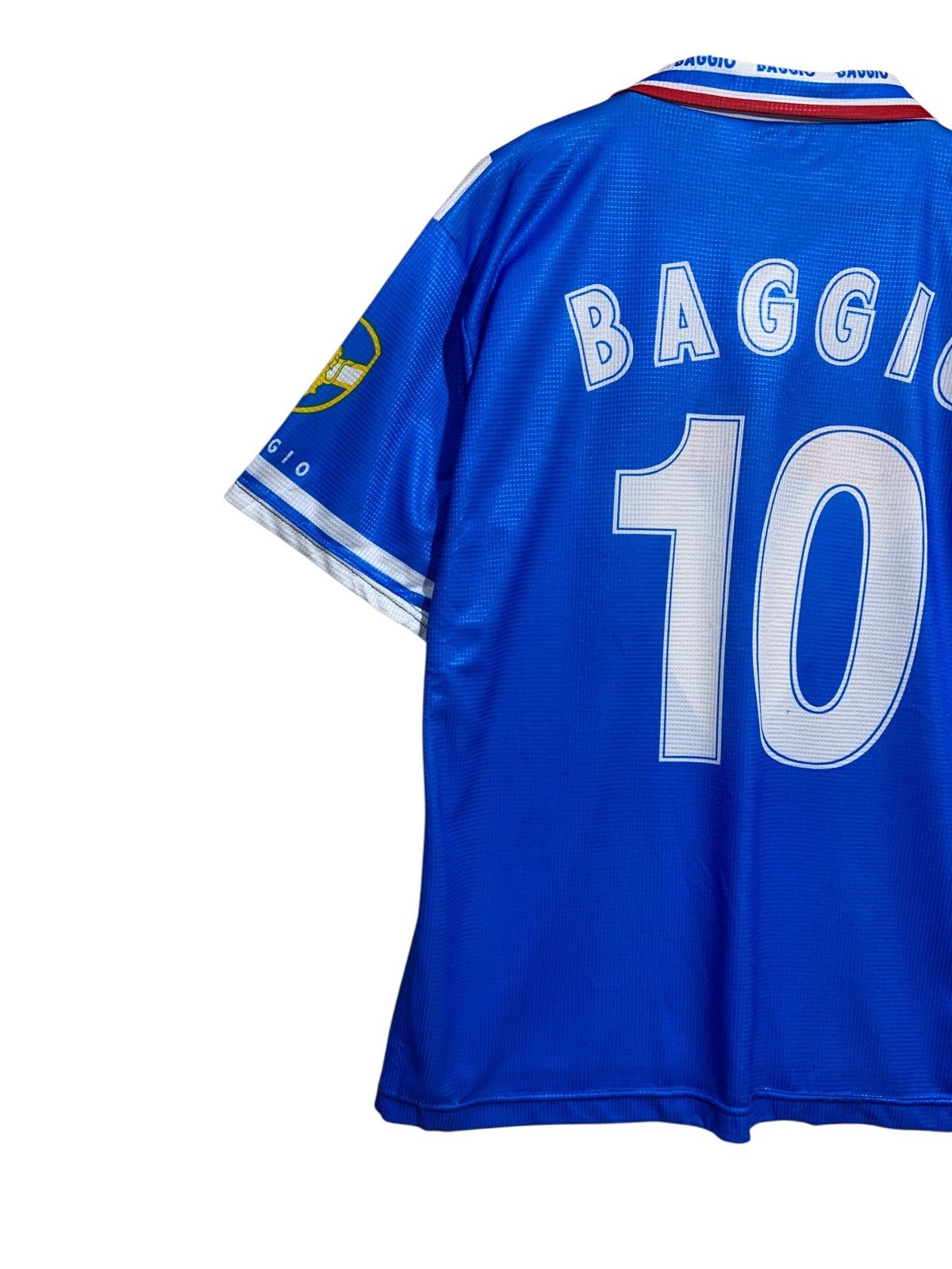 Vintage 🔥VTG RETRO FOOTBALL JERSEY NNS BAGGIO MADE IN ITALY Size US XL / EU 56 / 4 - 6 Thumbnail