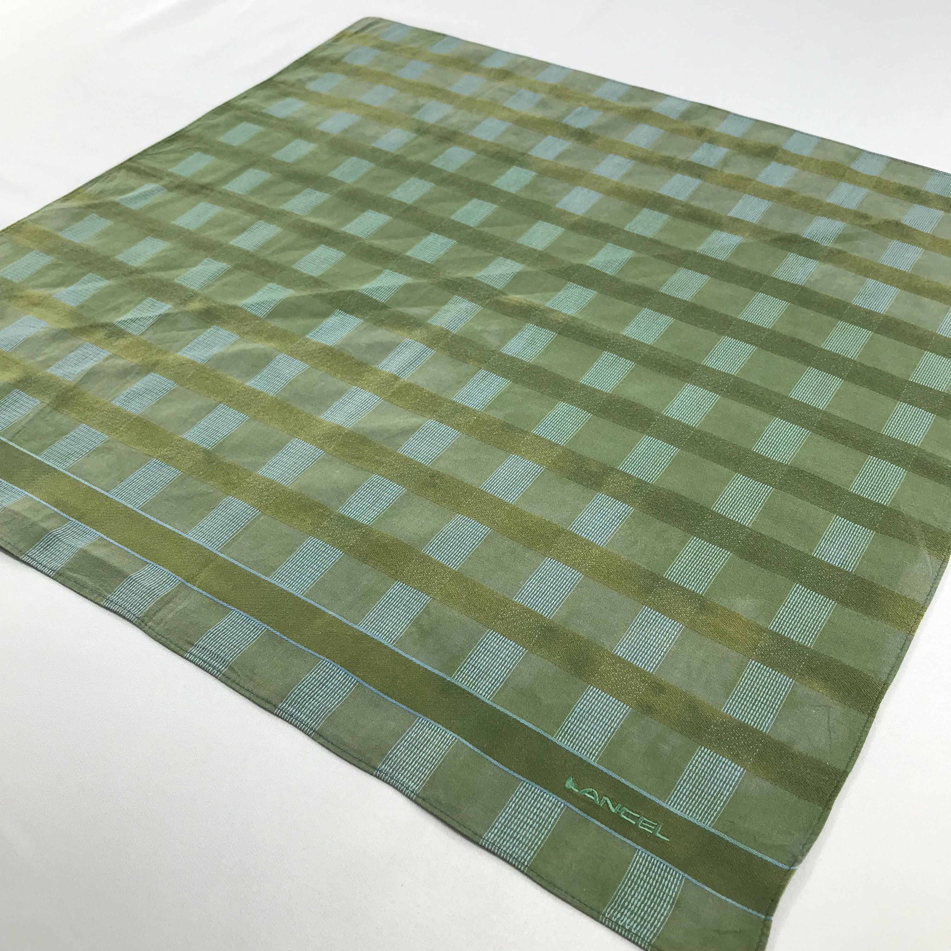 Lancel × Vintage Lancel Bandana / Handkerchief / Neckerchief - S2304 Size ONE SIZE - 2 Thumbnail