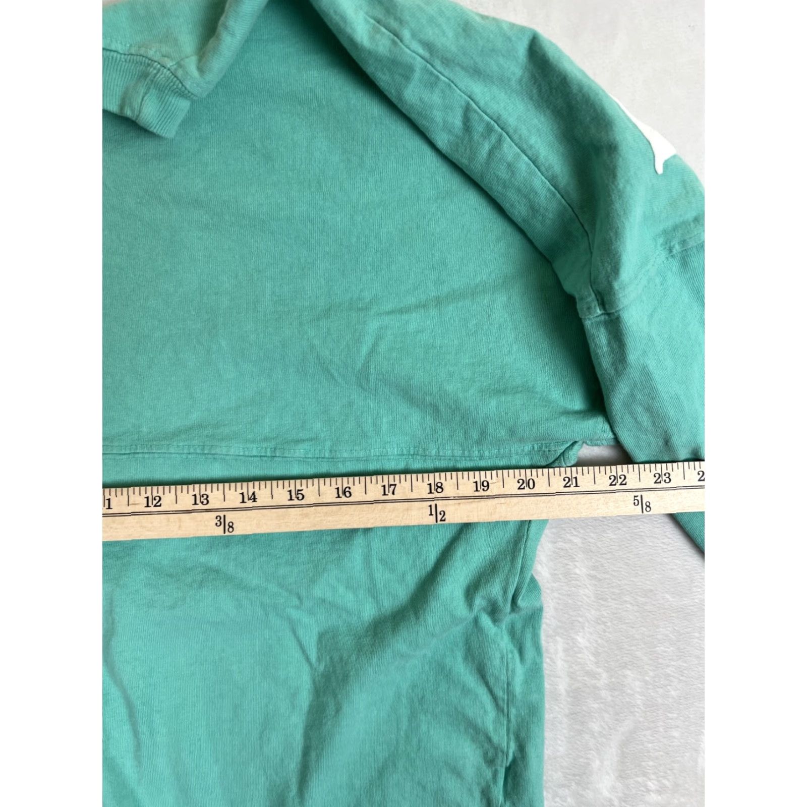 ESPIRIT Phi Mu Spirit Shirt Long Sleeve Oxford Ohio Teal Green Size Small Women Regular Cotton Spirit Jersey Vintage: No Size S / US 4 / IT 40 - 4 Thumbnail