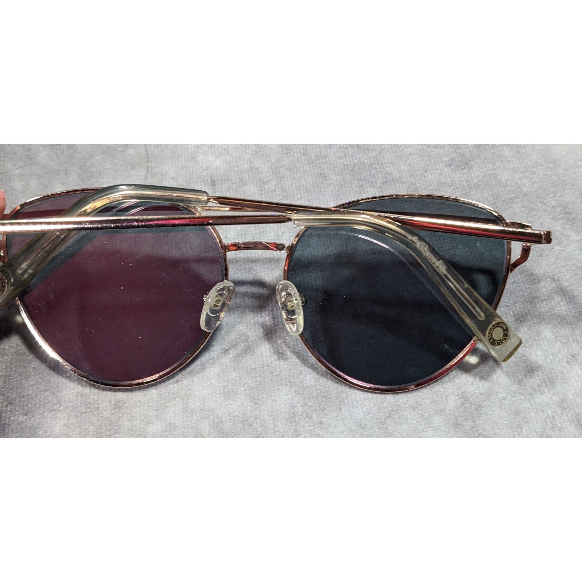 American Eagle Outfitters American Eagle Preppy Gold Tone Mirror Lens Aviator SUnglass Size ONE SIZE - 8 Thumbnail