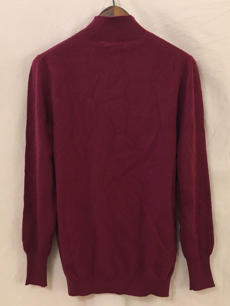 Yang Li FW13 HIGH NECK KNIT TOP BURGUNDY Size US M / EU 48-50 / 2 - 3 Thumbnail
