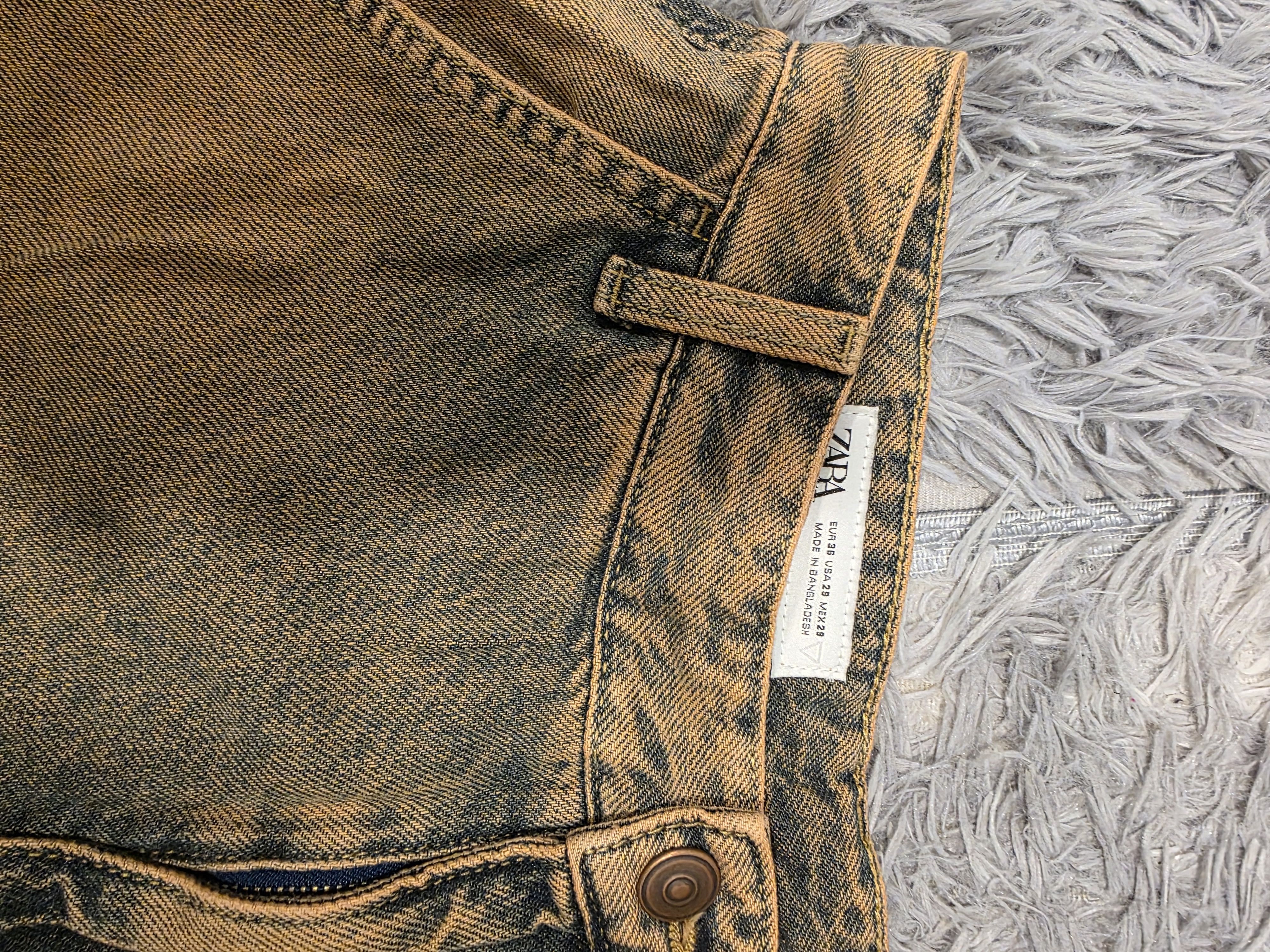 Zara Zara baggy denim Size US 29 - 4 Thumbnail
