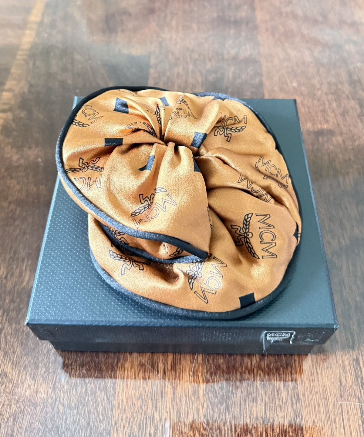 MCM MCM Silk Scrunchie Size ONE SIZE - 4 Thumbnail