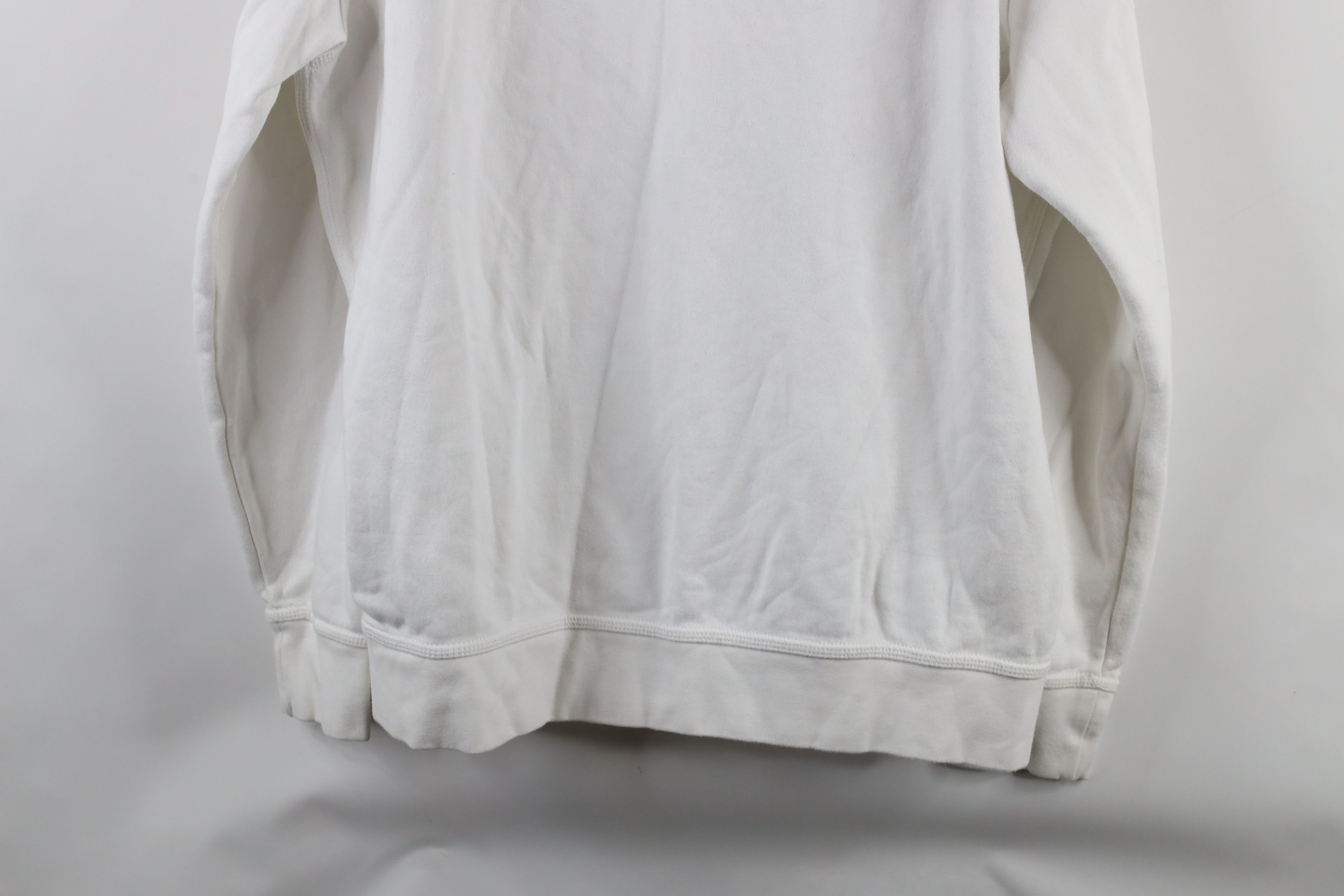 Nike × Vintage Vintage Nike Scott Mini Swoosh Hoodie Sweatshirt White Size US XL / EU 56 / 4 - 12 Thumbnail