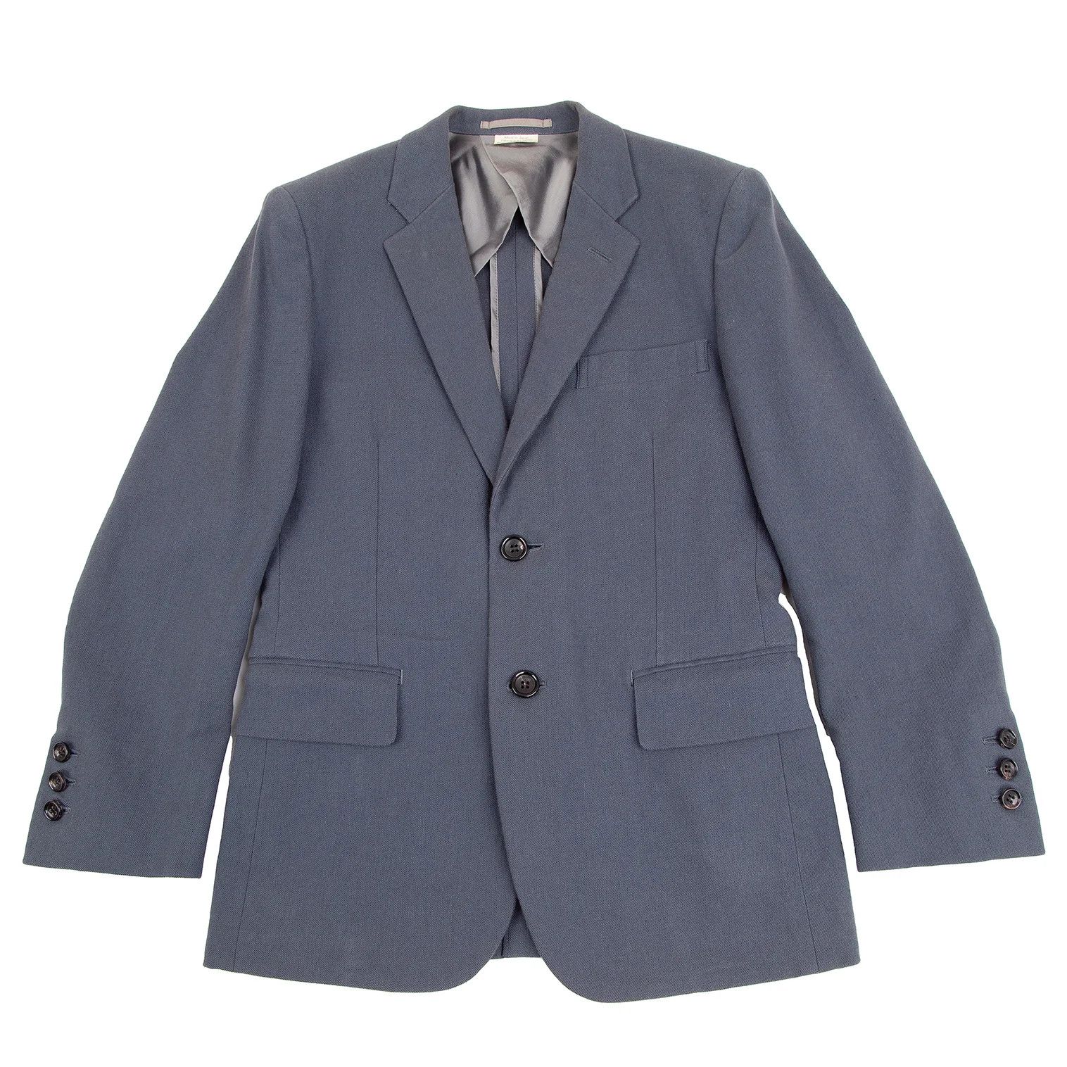 Comme des Garcons Homme Plus Cotton Linen Suit Set in Blue Gray Size S/SS Size US S / EU 44-46 / 1 - 2 Thumbnail