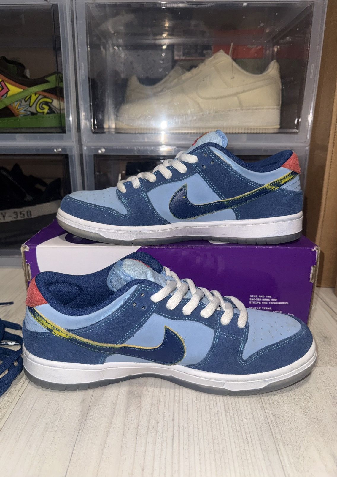 Nike SB Nike SB Dunk Low Why So Sad? Size US 9 / EU 42 - 3 Thumbnail