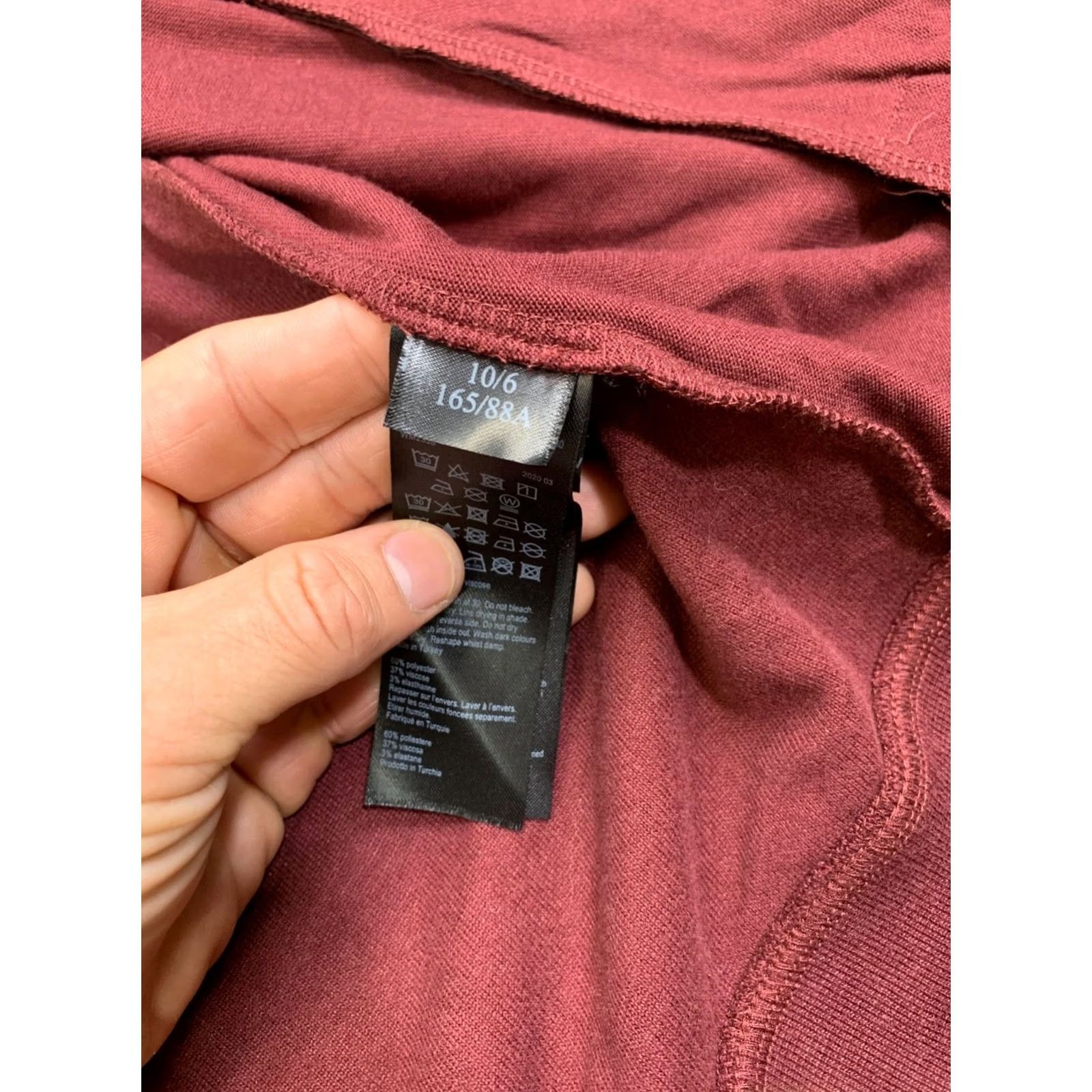 Allsaints VINTAGE AllSaints Gina Drape Jacket Women US 6 UK 10 EU 28 Red Casual 12921 Size M / US 6-8 / IT 42-44 - 4 Thumbnail