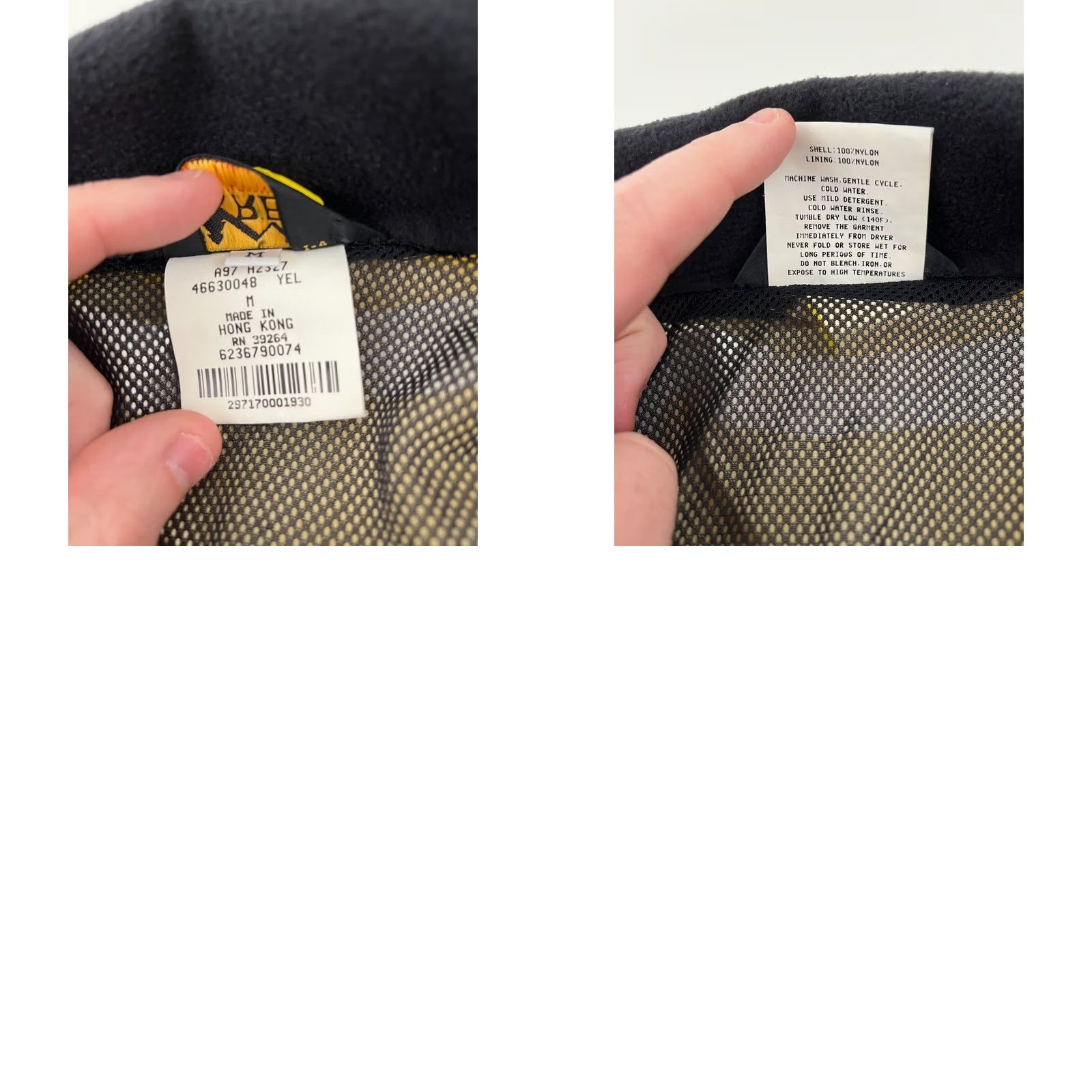 Vintage VINTAGE REI Cycling Rain Wind Jacket Windbreaker Coat Mens M Yellow Lightweight Satin Logo Zip Packable Size US M / EU 48-50 / 2 - 9 Thumbnail