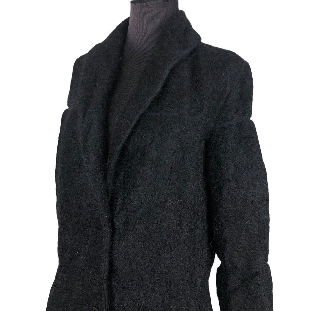 Issey Miyake Issey Miyake Wool Mohair Light Jacket Size XXS / US 00 / IT 34 - 10 Thumbnail