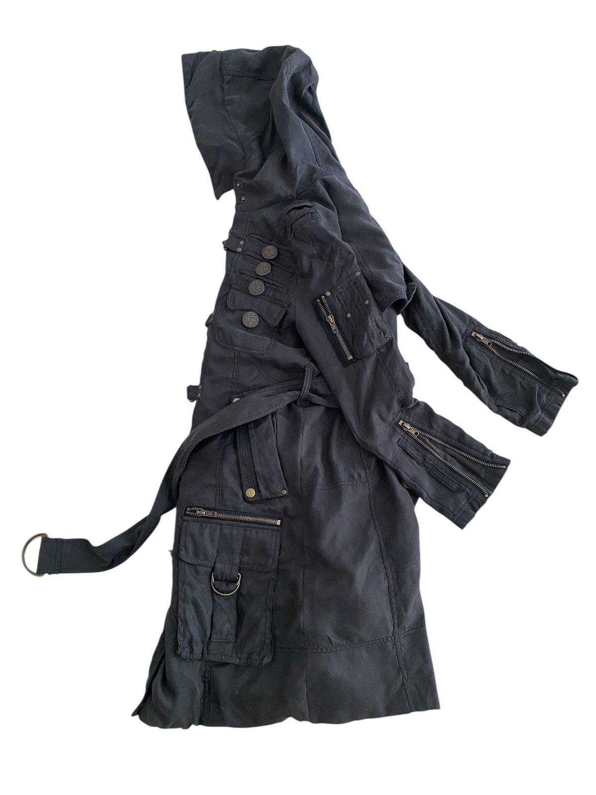 Hysteric Glamour × Japanese Brand × Le Grande Bleu (L.G.B.) 🇯🇵 SWORDFISH PUNK JACKET MULTIPOCKET DESIGN L.G.B HOODIE Size US M / EU 48-50 / 2 - 9 Thumbnail