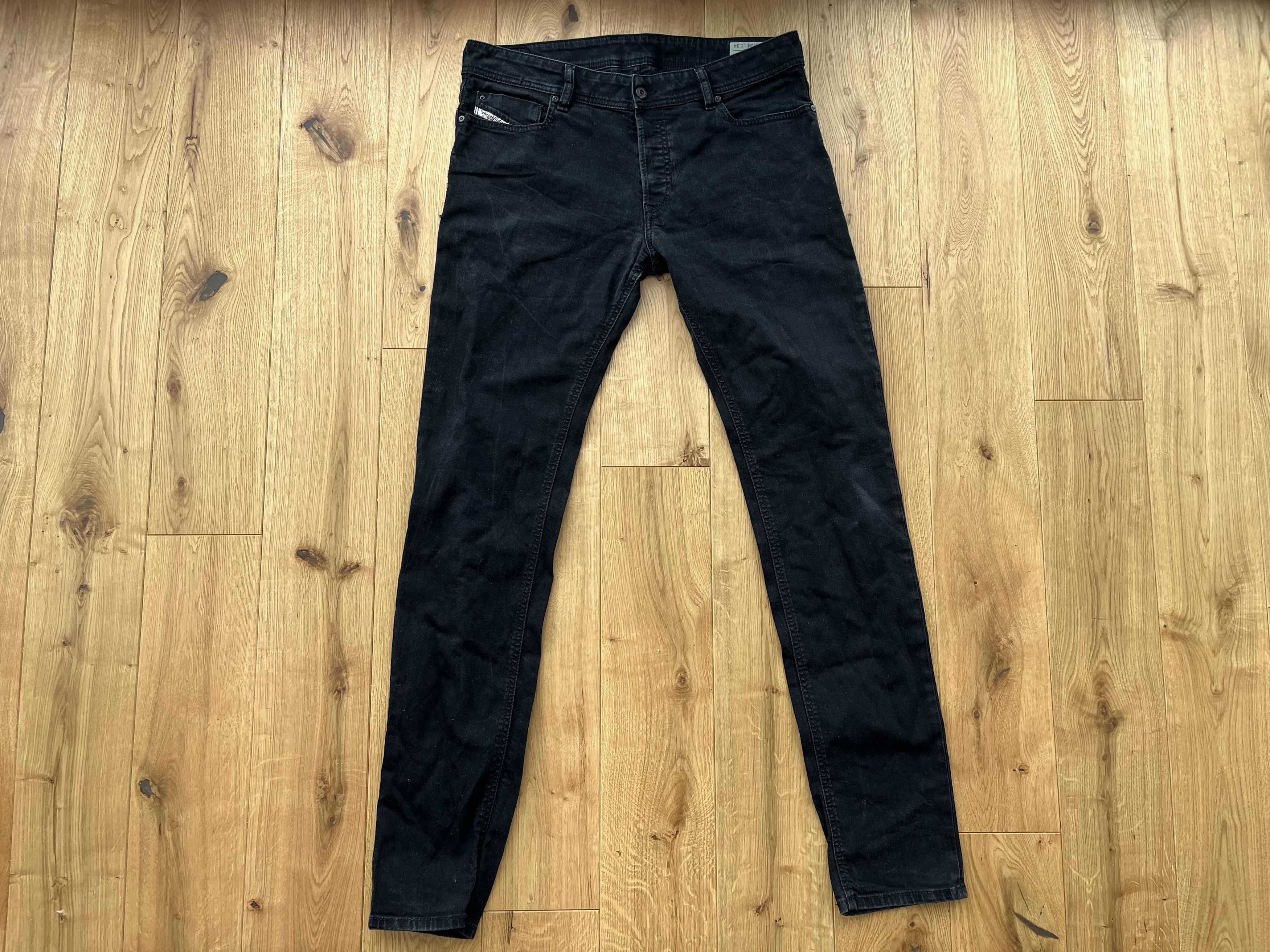 Diesel Sleenker 2008 y2k W34 L34 Slim Fit Skinny Leg Men's Jeans Size US 34 / EU 50 - 2 Thumbnail