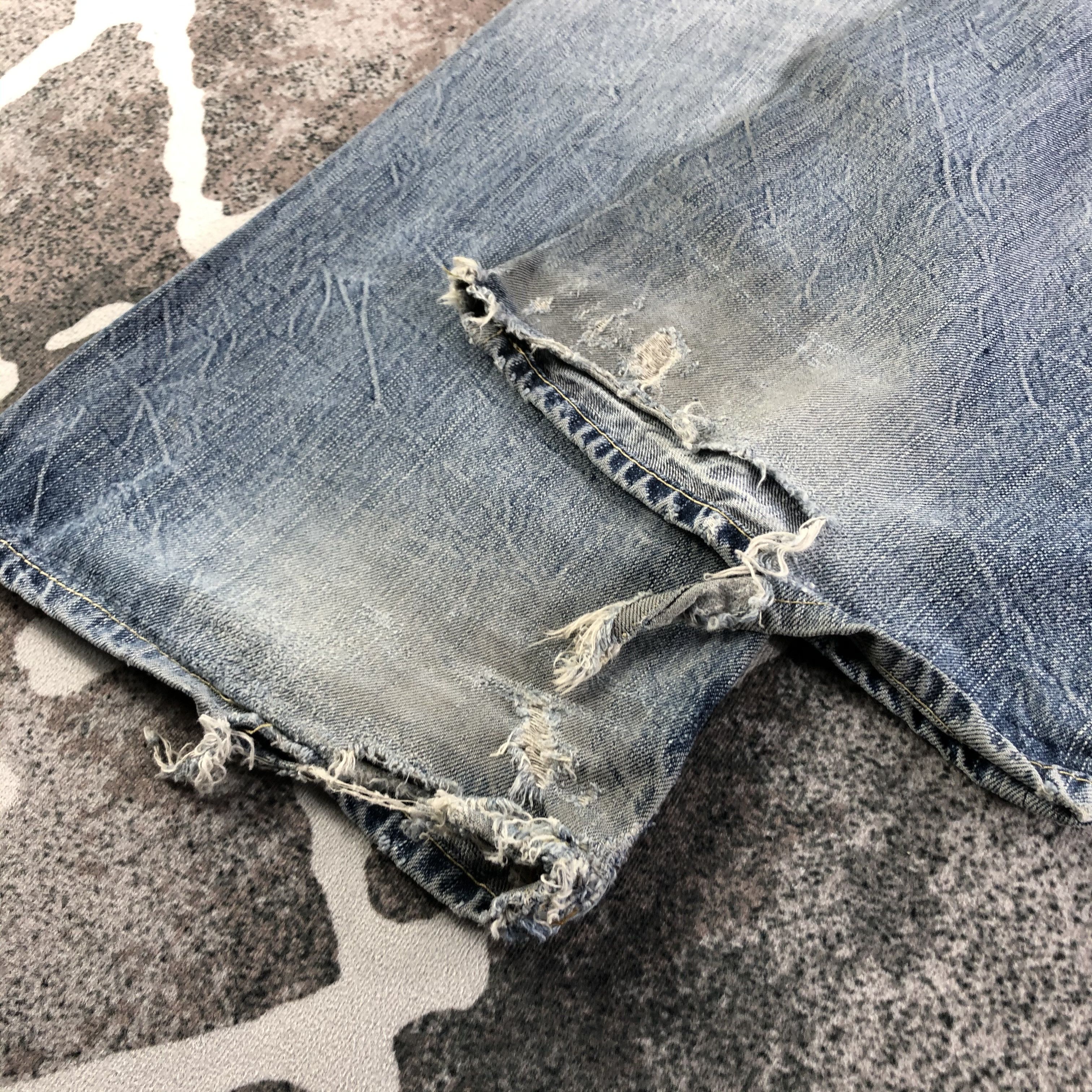 Japanese Brand Japanese Denim Craft Jeans Flare Denim KJ2526 Size US 33 - 6 Thumbnail