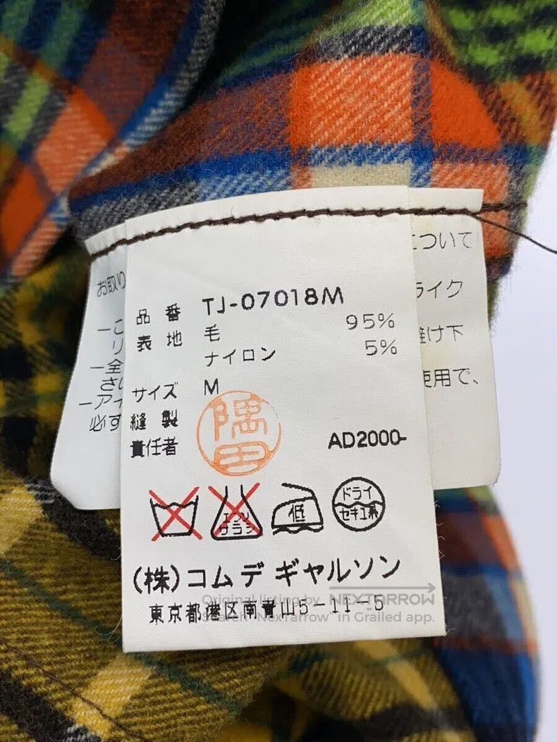 Comme des Garcons Comme Des Garcons Plaid Jacket Size M / US 6-8 / IT 42-44 - 4 Thumbnail