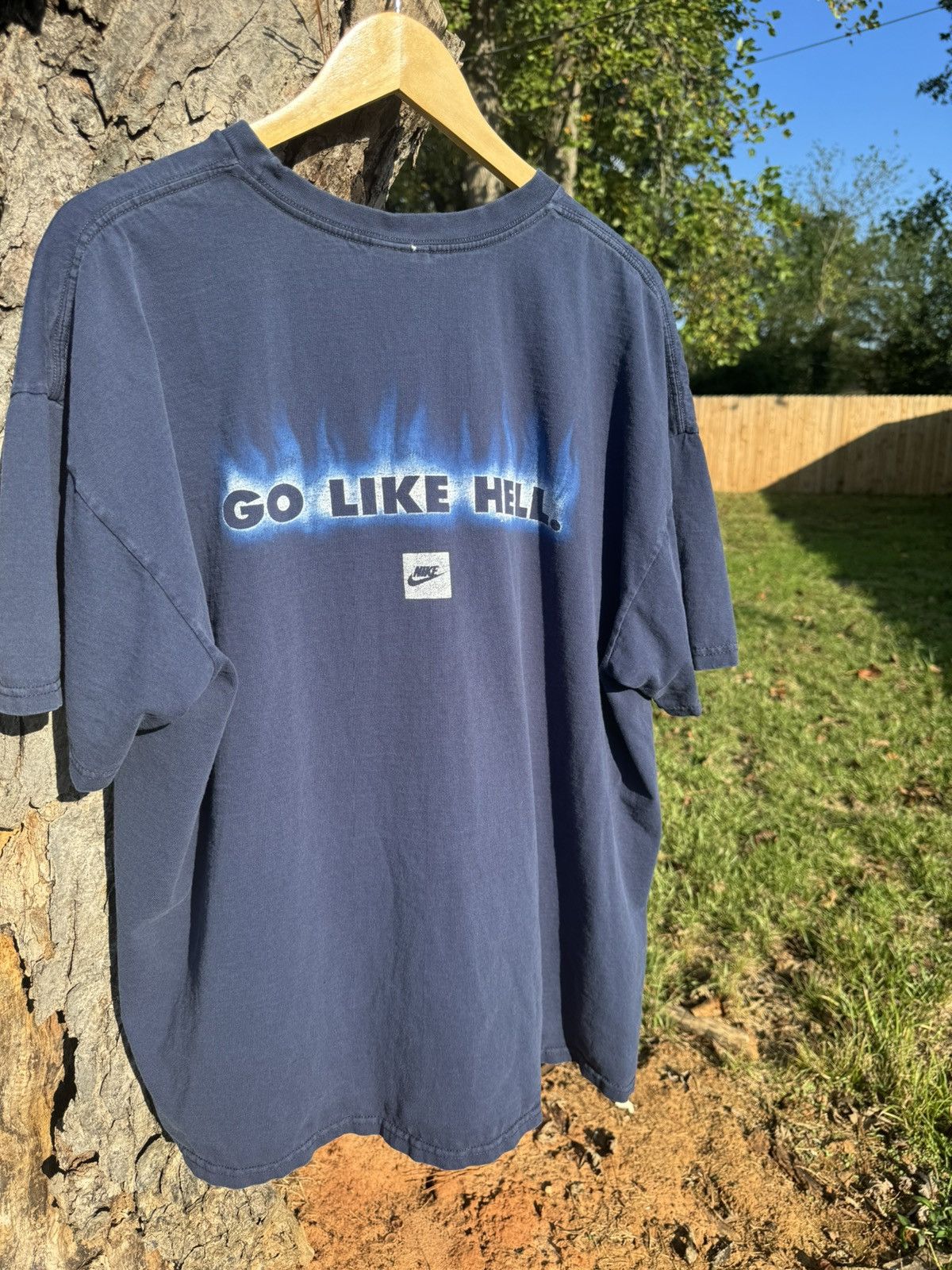 Nike × Vintage 2000’s NIKE “Go Like Hell” double sided tee Size US XXL / EU 58 / 5 - 2 Thumbnail