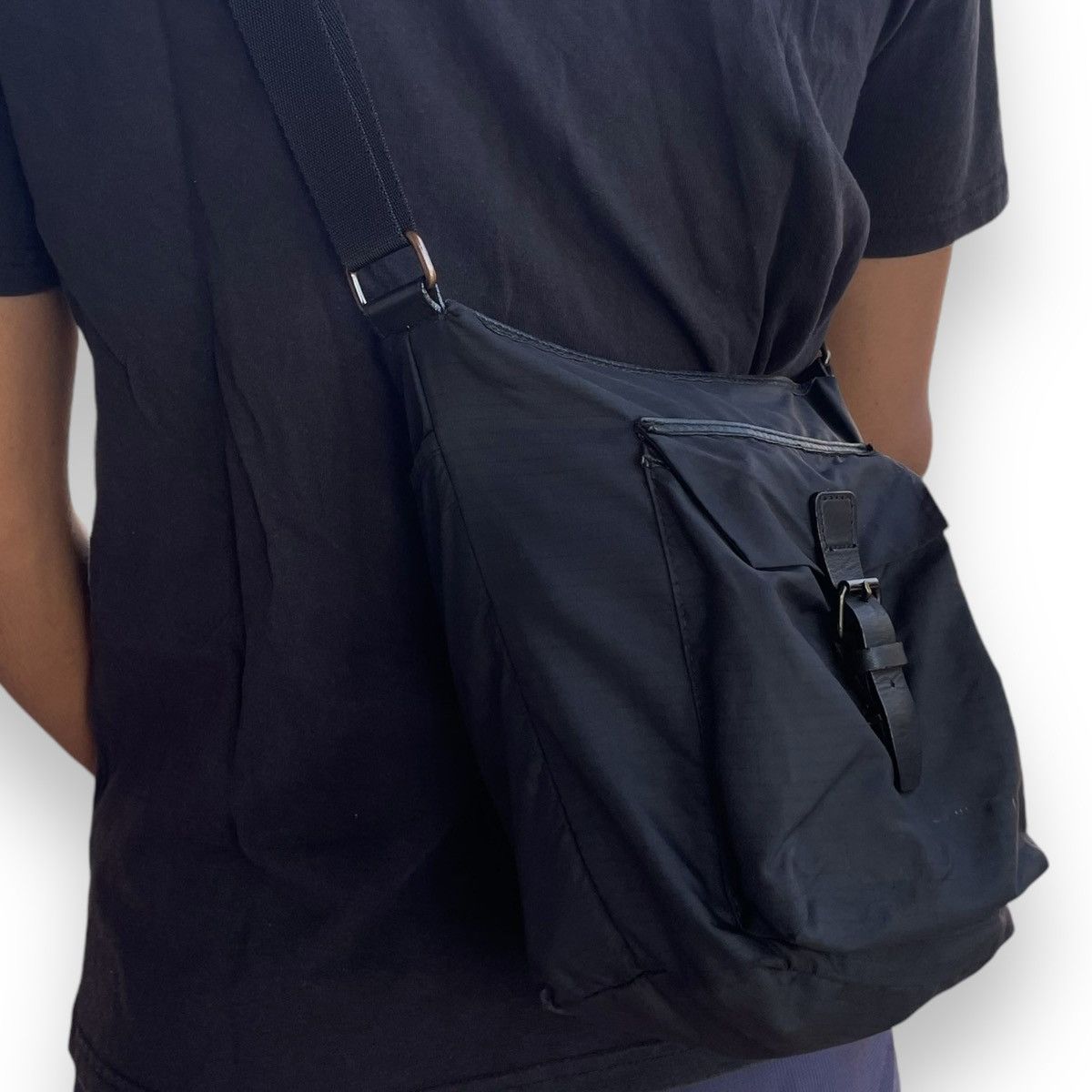 Yohji Yamamoto 🇯🇵 VINTAGE YSACCS DOUX YOHJI YAMAMOTO SLING BAG Size ONE SIZE - 12 Thumbnail