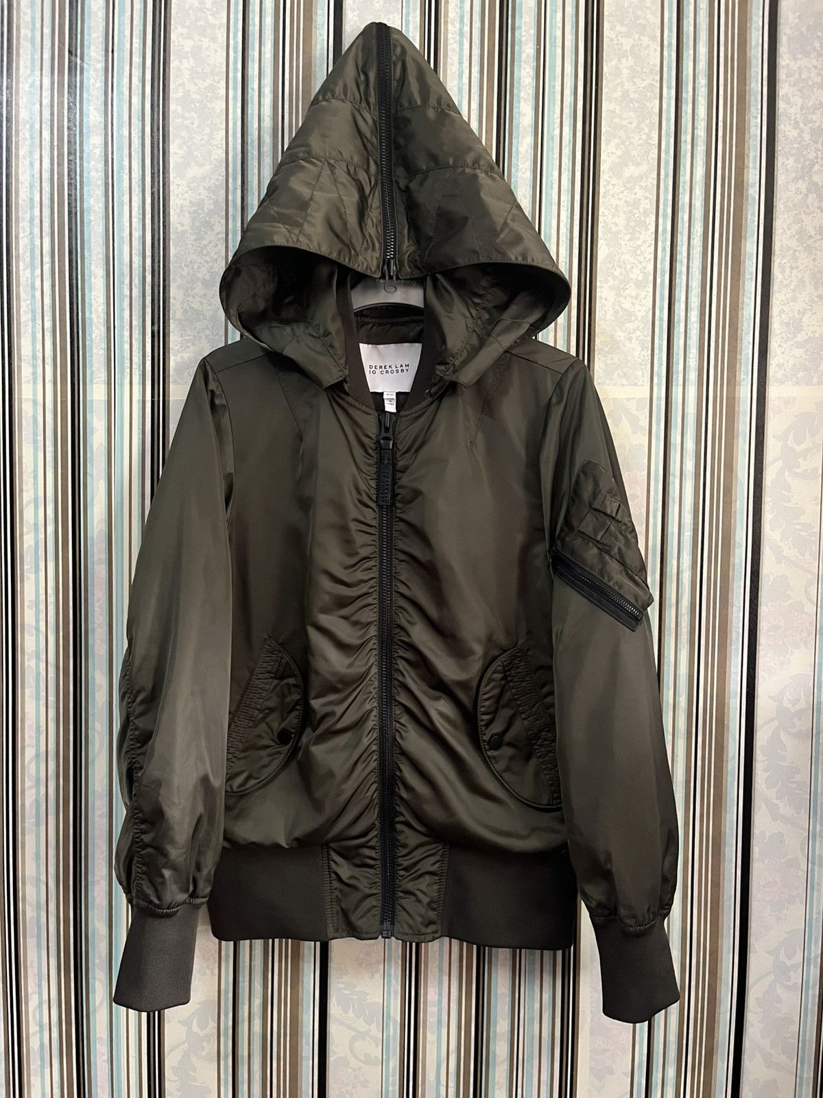 Derek Lam 10 Crosby 2000s army constructed bombers #H1 Size XS / US 0-2 / IT 36-38 - 1 Thumbnail