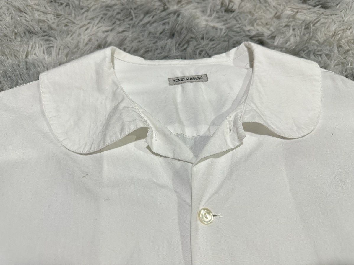 Tokio Kumagai 🔥Vintage Tokio Kumagai White Shirt Button Ups Size US XL / EU 56 / 4 - 6 Thumbnail