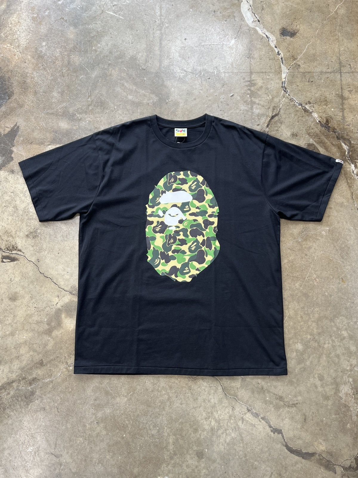 Bape Bape ABC Camo Ape Head Tee Black 3XL Size US XXL / EU 58 / 5 - 2 Thumbnail