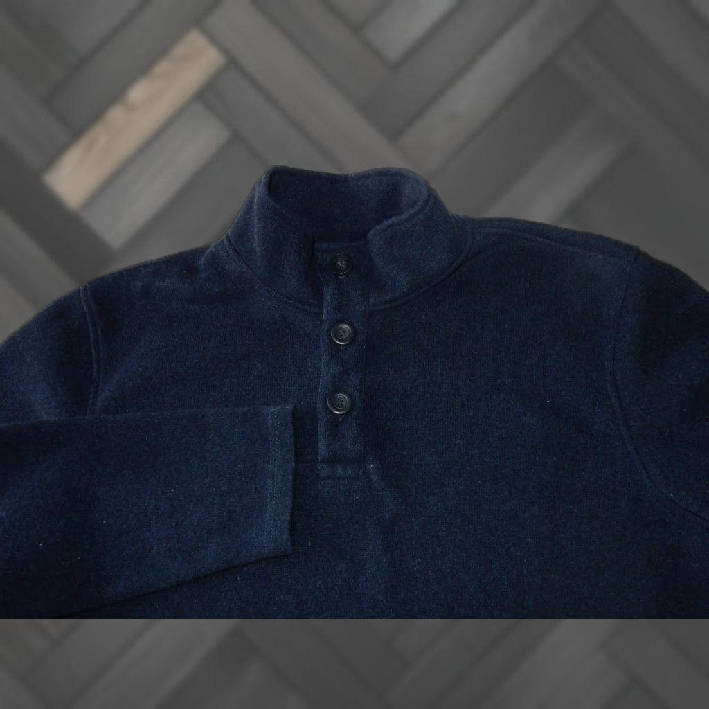 Vintage L.L. Bean Sweater Shirt Men XLT Pullover Blue Polyester Solid Big & Tall Mens L.L. Bean XLT Sweater Blue Pullover Solid Men Big & Tall Size US XL / EU 56 / 4 - 1 Thumbnail
