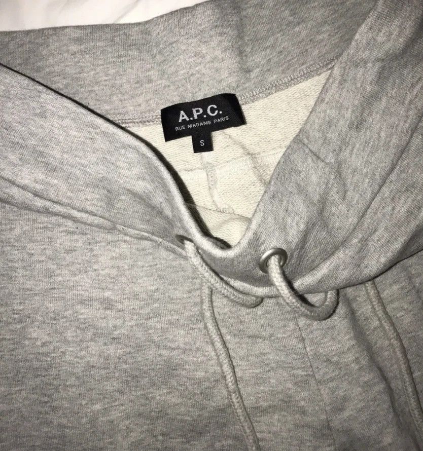 A.P.C. A.P.C. tapered cotton sweatpants grey lounge size SMALL Size US 30 / EU 46 - 2 Thumbnail
