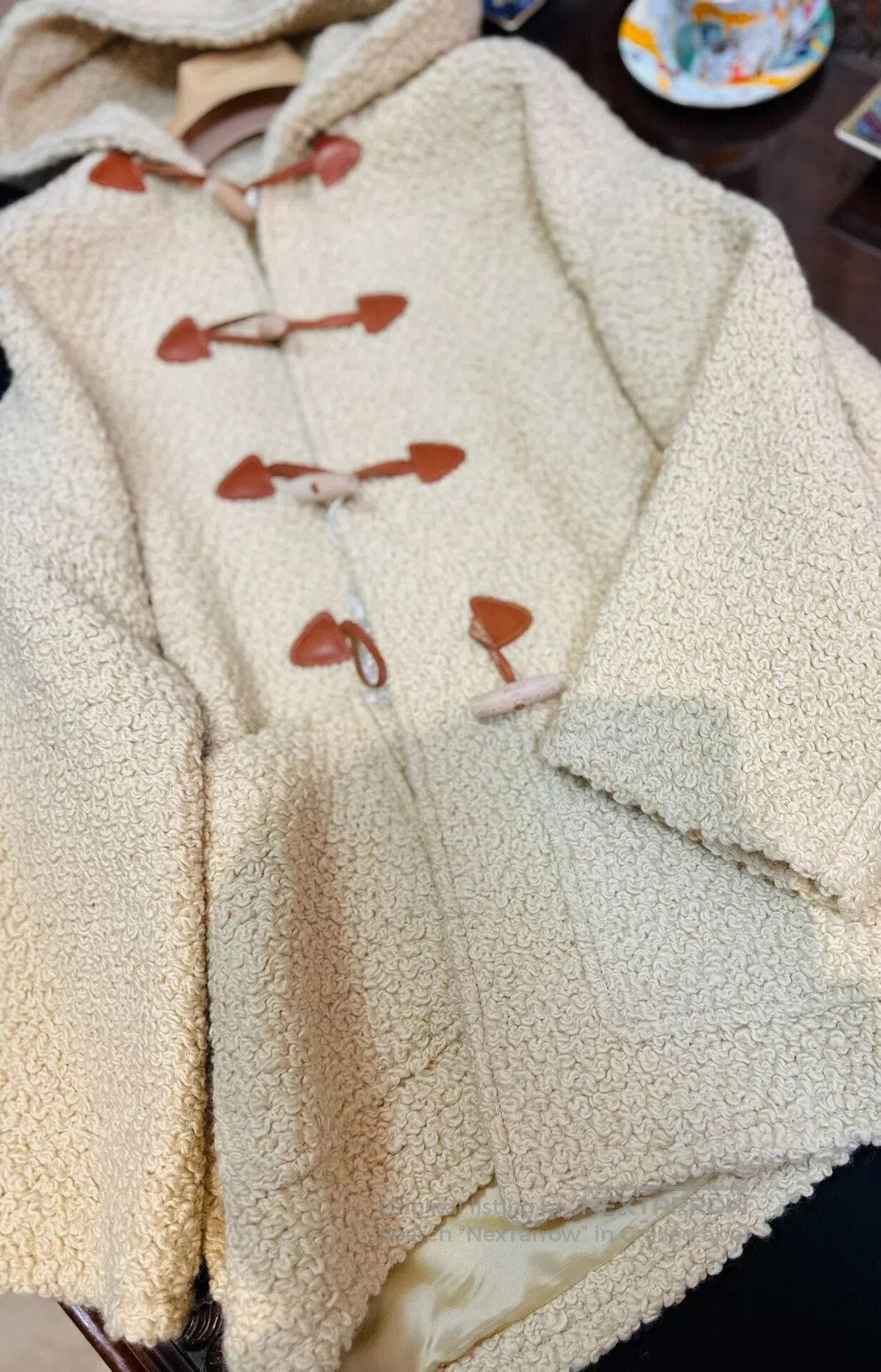 Celine Celine Horn Button Teddy Coat. Size XS / US 0-2 / IT 36-38 - 5 Thumbnail