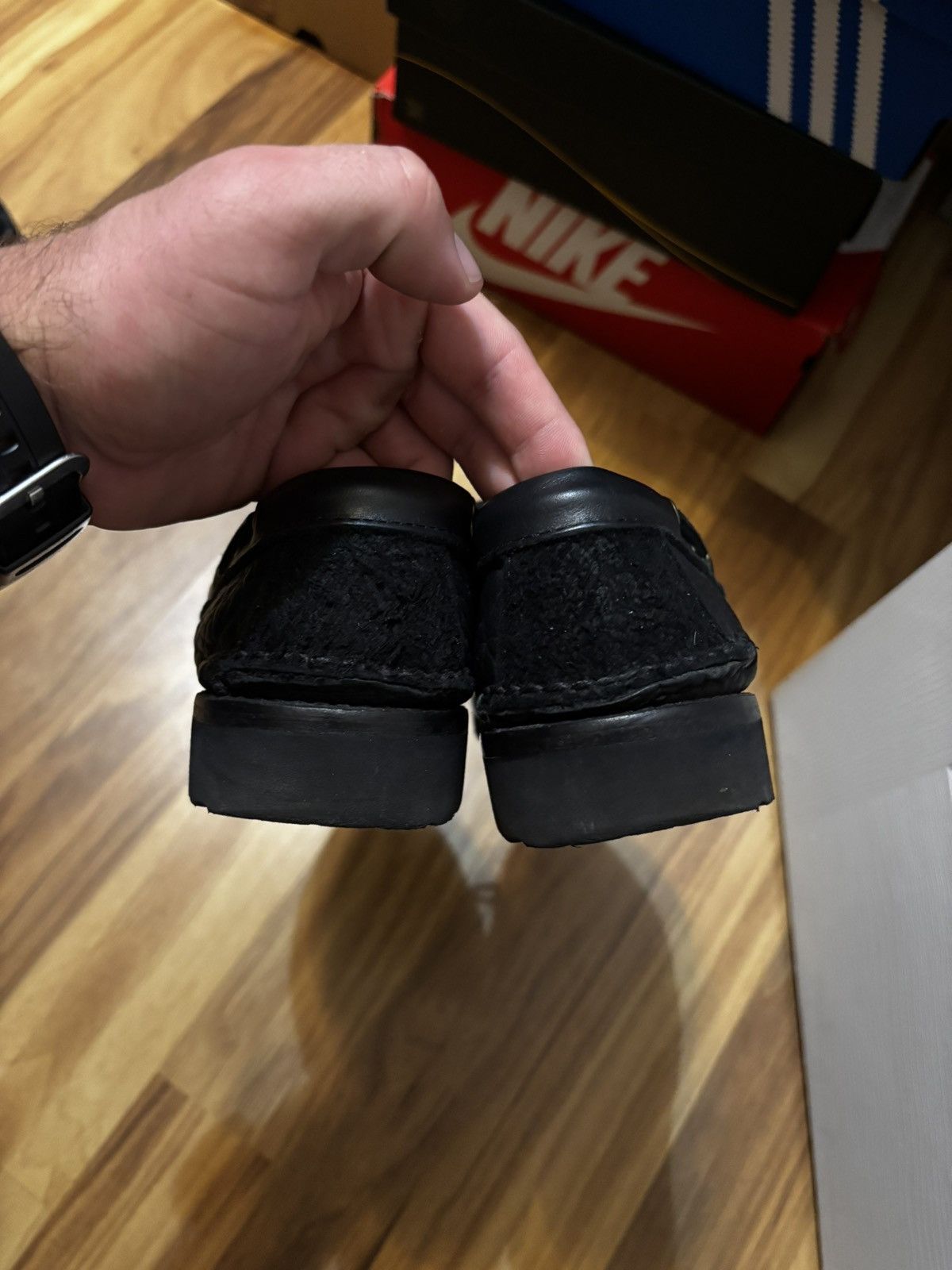 Sperry Sperry x Chris Echevarria Original 2-Eye Boat Shoe Black Size US 11 / EU 44 - 5 Thumbnail