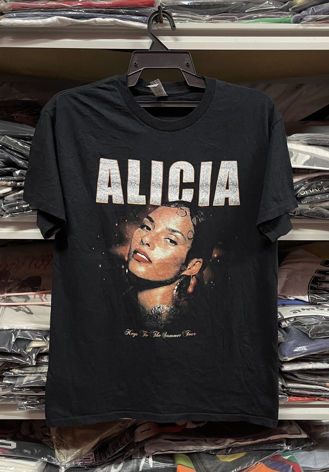 Band Tees Alicia 'Keys To The Summer Tour' Promo Tee🔥🔥🔥 Size US M / EU 48-50 / 2 - 1 Thumbnail