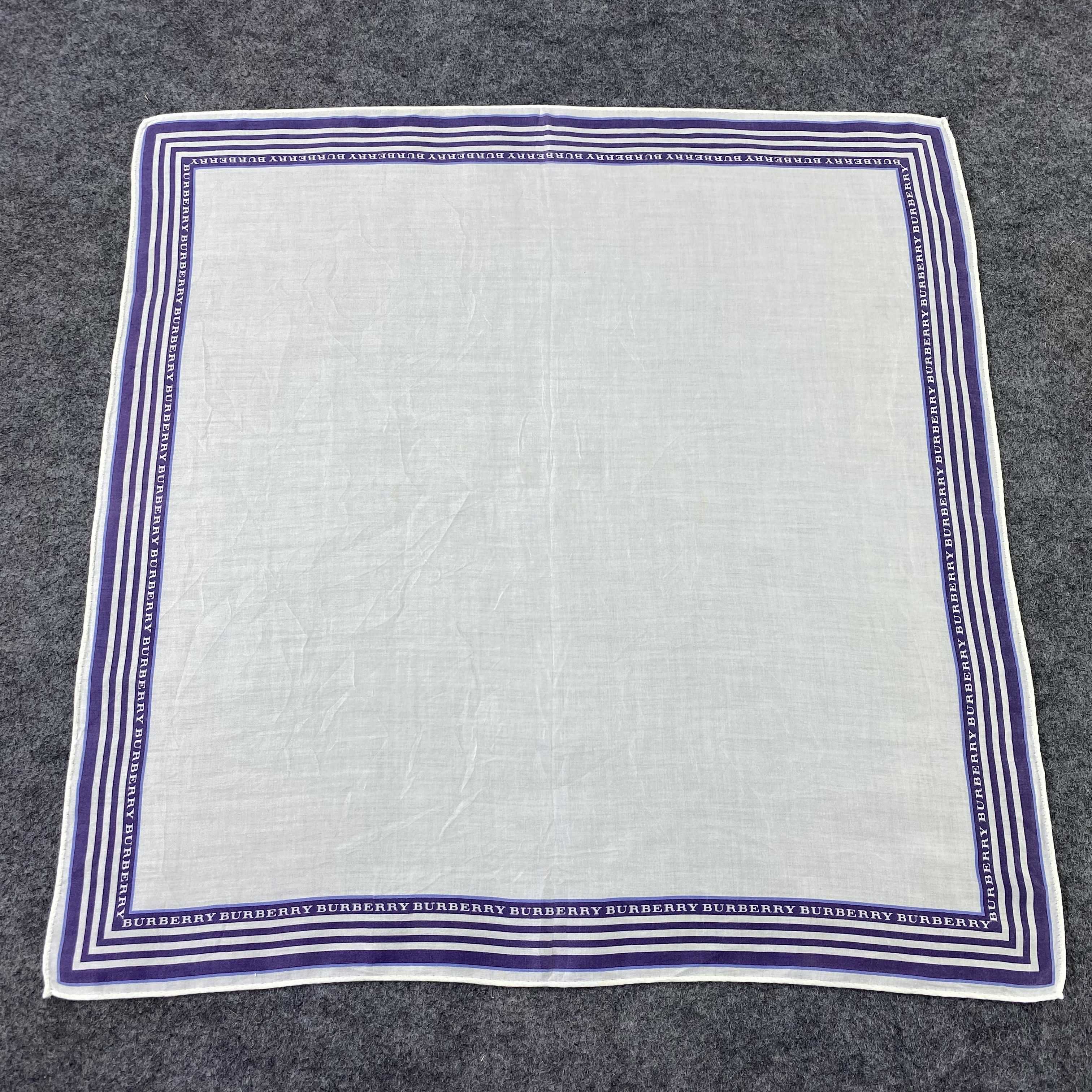 Burberry Burberry Handkerchief / Bandana / Neckerchief-B1176 Size ONE SIZE - 3 Thumbnail