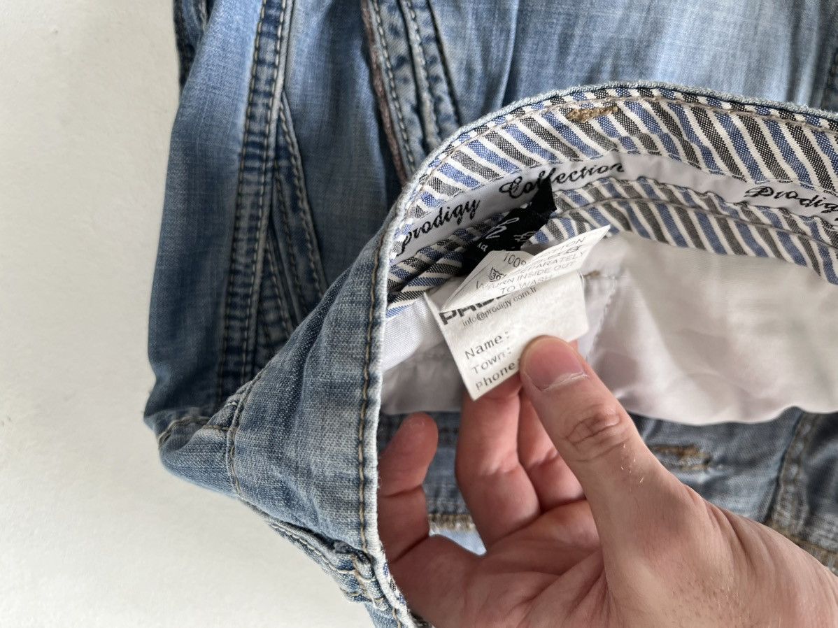 20471120 × If Six Was Nine Vntage 90s baggy wide parachute cargo washed denim Y2K Jeans Size US 32 / EU 48 - 8 Thumbnail