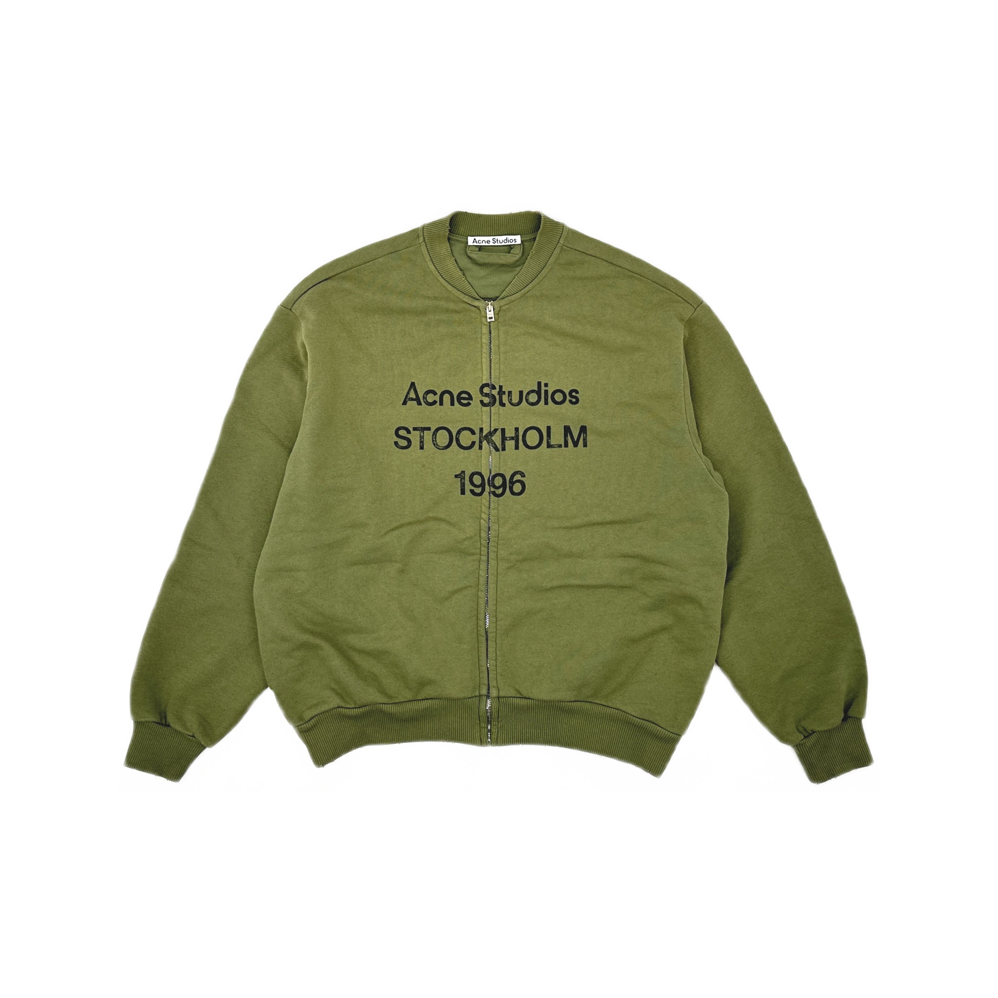 Acne Studios Acne Studios Logo Zip-Up Jacket Size XS Size US XS / EU 42 / 0 - 1 Thumbnail