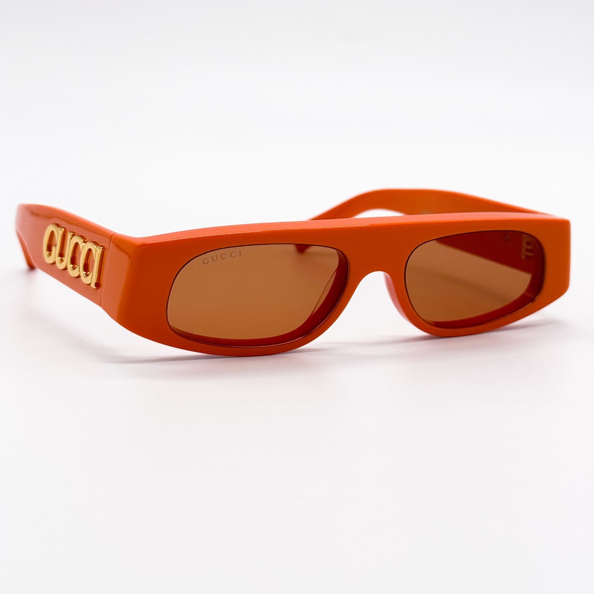 Gucci NEW GUCCI SUNGLASSES GG1771S 007 ORANGE WOMEN EYEWEAR GUCCI Size ONE SIZE - 4 Thumbnail