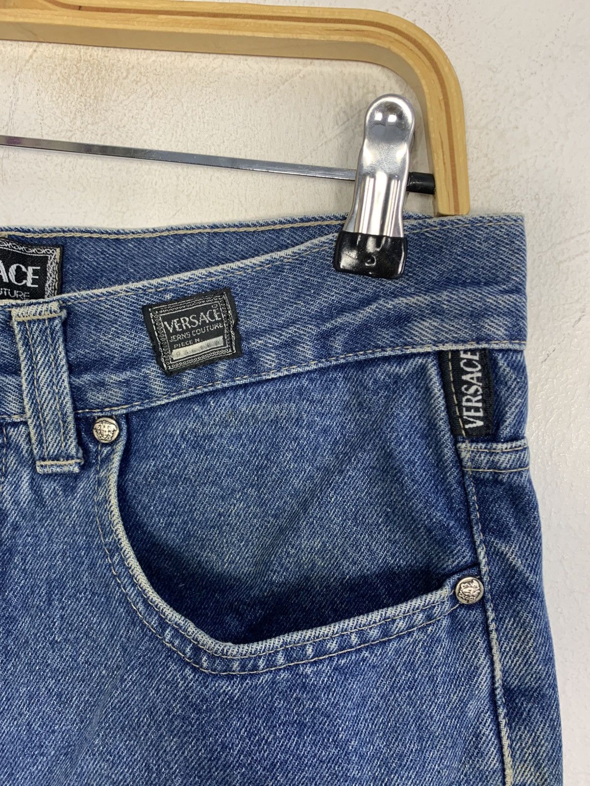 Versace Jeans Couture 90s Versace Jean Couture Relaxed Denim Jeans Size 30" / US 8 / IT 44 - 5 Thumbnail