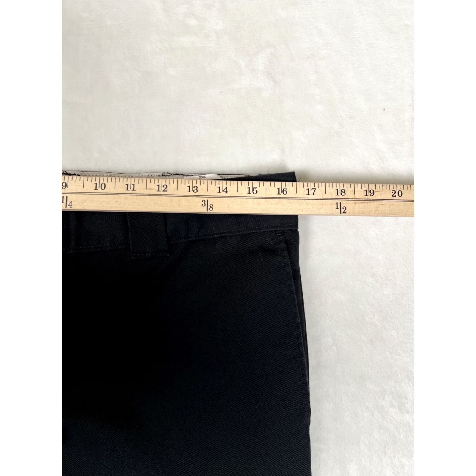 Dickies Dickies Pants Mens 32x32 Black Slim Straight Cotton Blend Work Worker Size US 32 / EU 48 - 3 Thumbnail