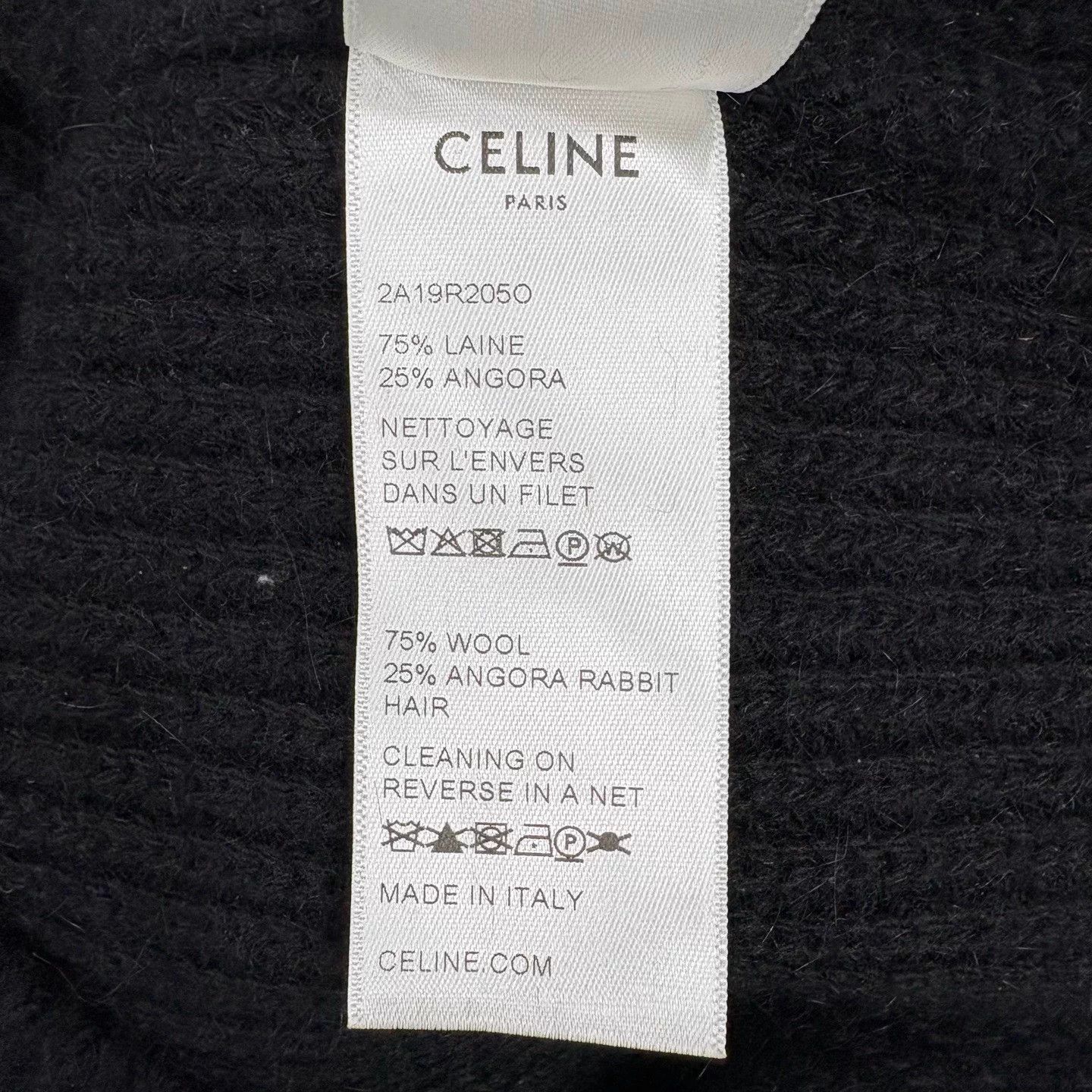 Celine CELINE chest embroidered logo sweater M new Size M / US 6-8 / IT 42-44 - 5 Thumbnail