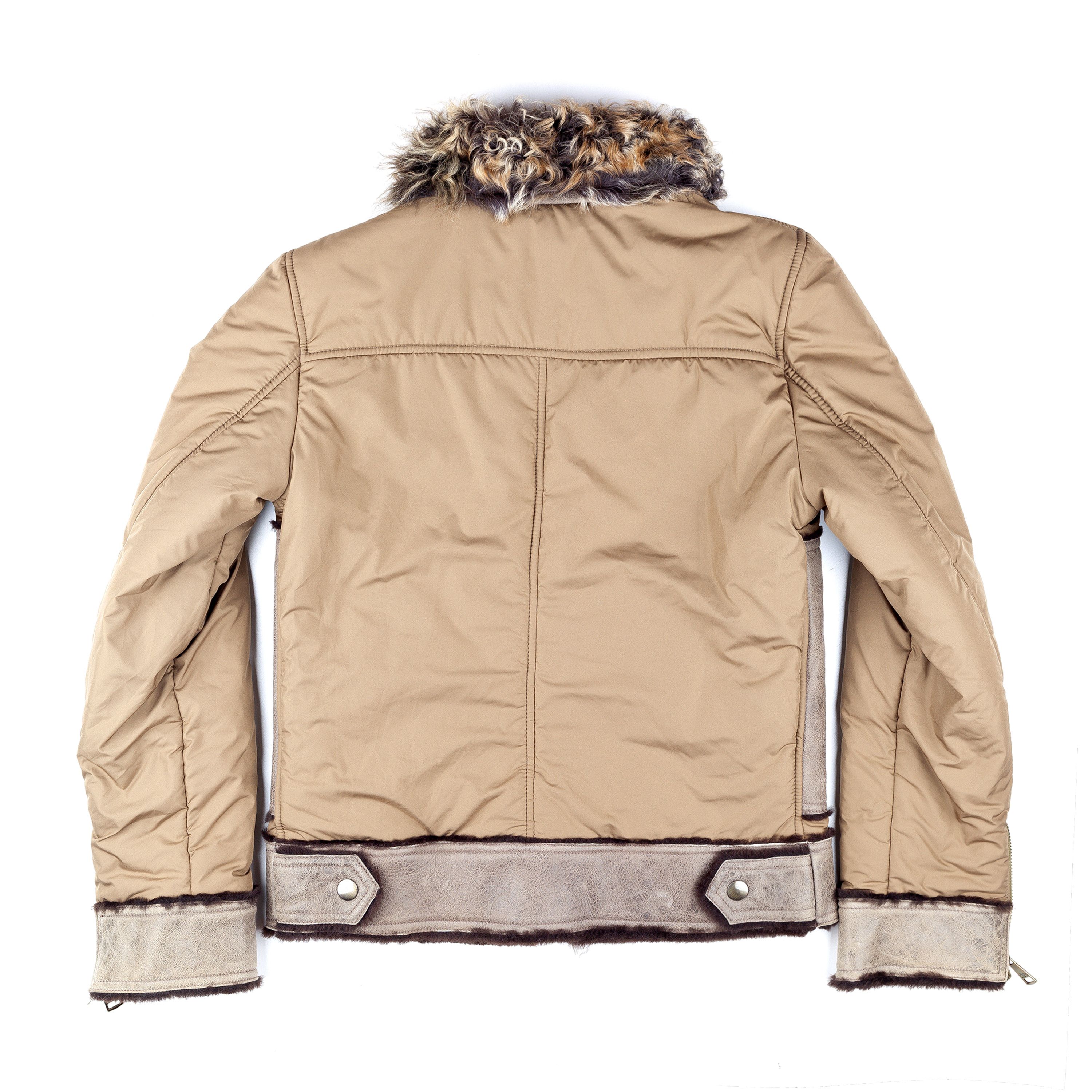 Dolce & Gabbana Dolce & Gabbana Brown Fur Lambskin Vintage Jacket (M) Size US M / EU 48-50 / 2 - 3 Thumbnail