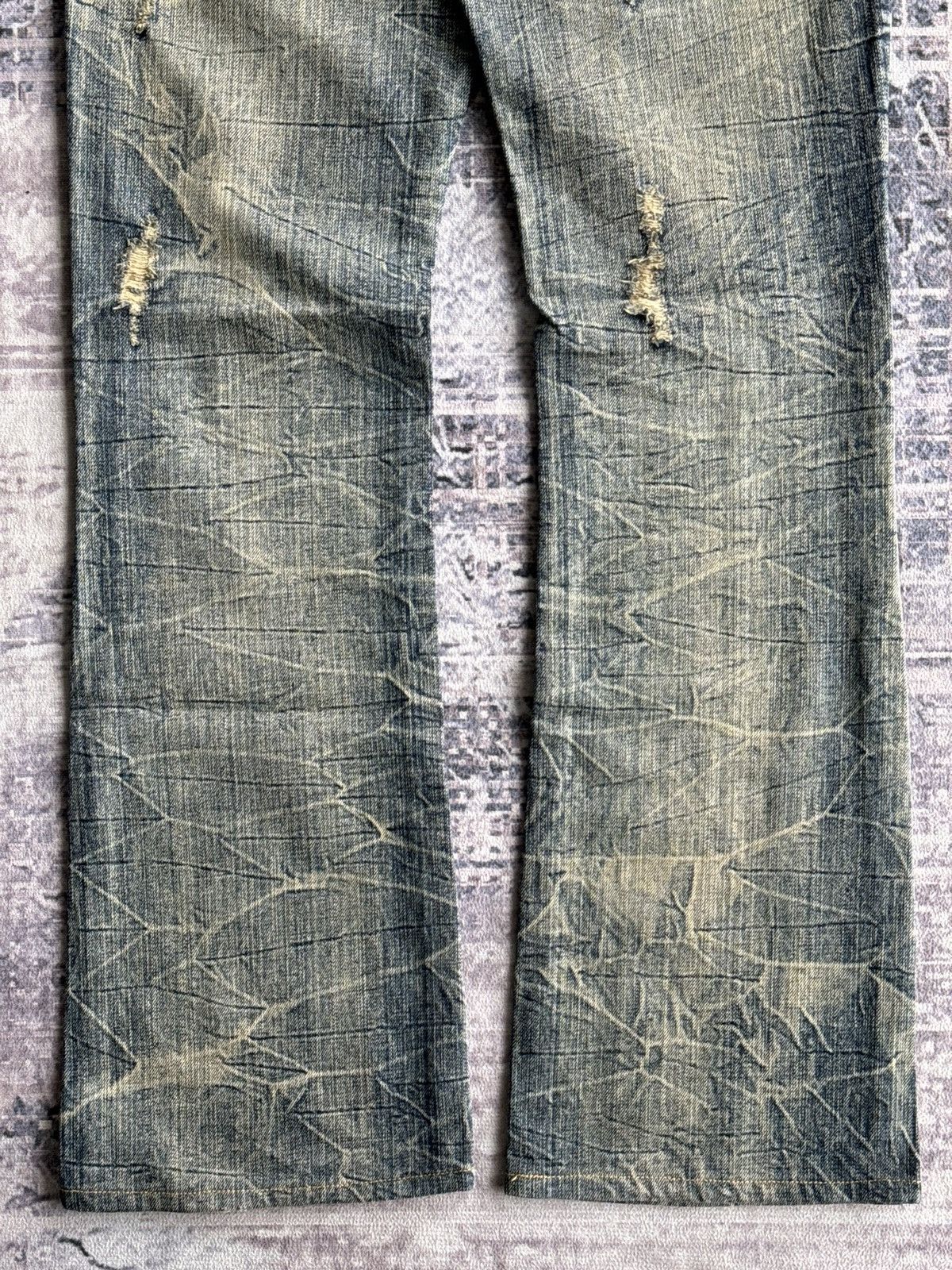 semanticdesign Y2K Vintage Semantic design Punk Flared Denim / ifsixwasnine Size US 29 - 6 Thumbnail