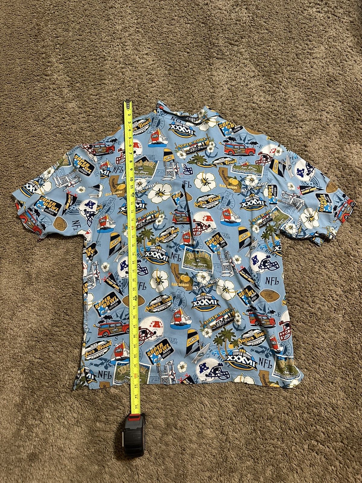 Anti Social Social Club Vintage NFL Super Bowl “San Diego” shirt 00s size large Size US L / EU 52-54 / 3 - 7 Thumbnail