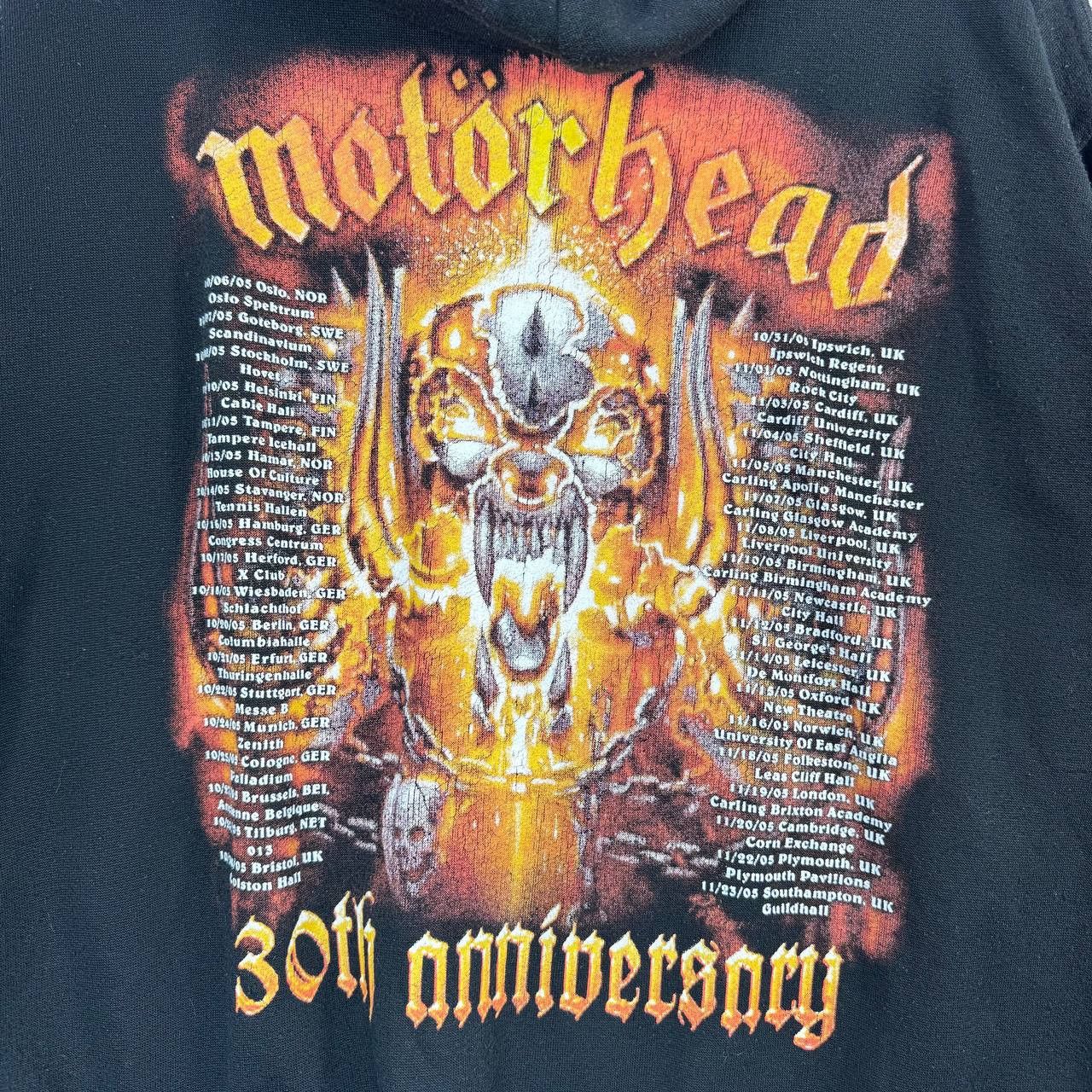 Other Motörhead 30th Anniversary Tour Hoodie Black Mens Size XL Size US XL / EU 56 / 4 - 6 Thumbnail