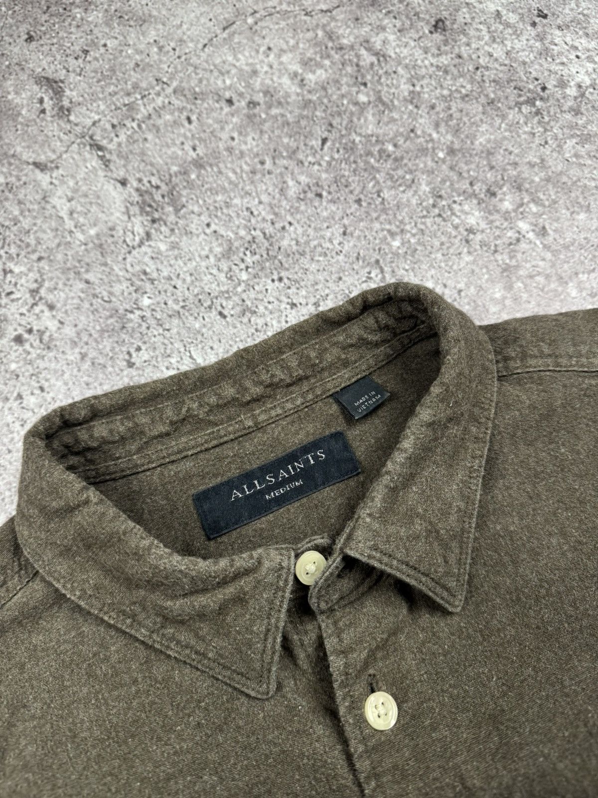 Allsaints Vintage Allsaints flannel Brown Shirt Y2K Plaid Japanesse Size US M / EU 48-50 / 2 - 3 Thumbnail